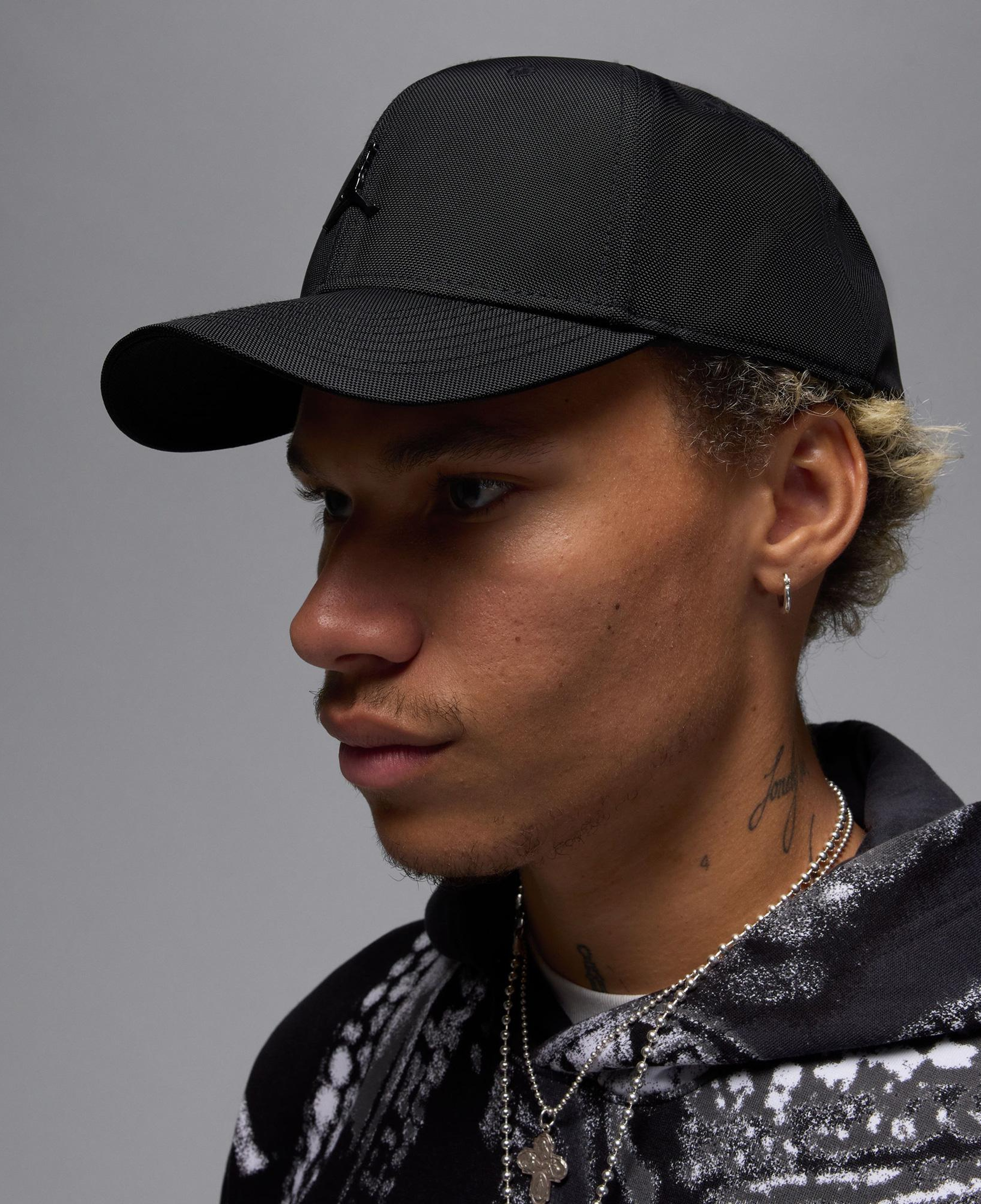 Jordan Rise Unisex Siyah Şapka