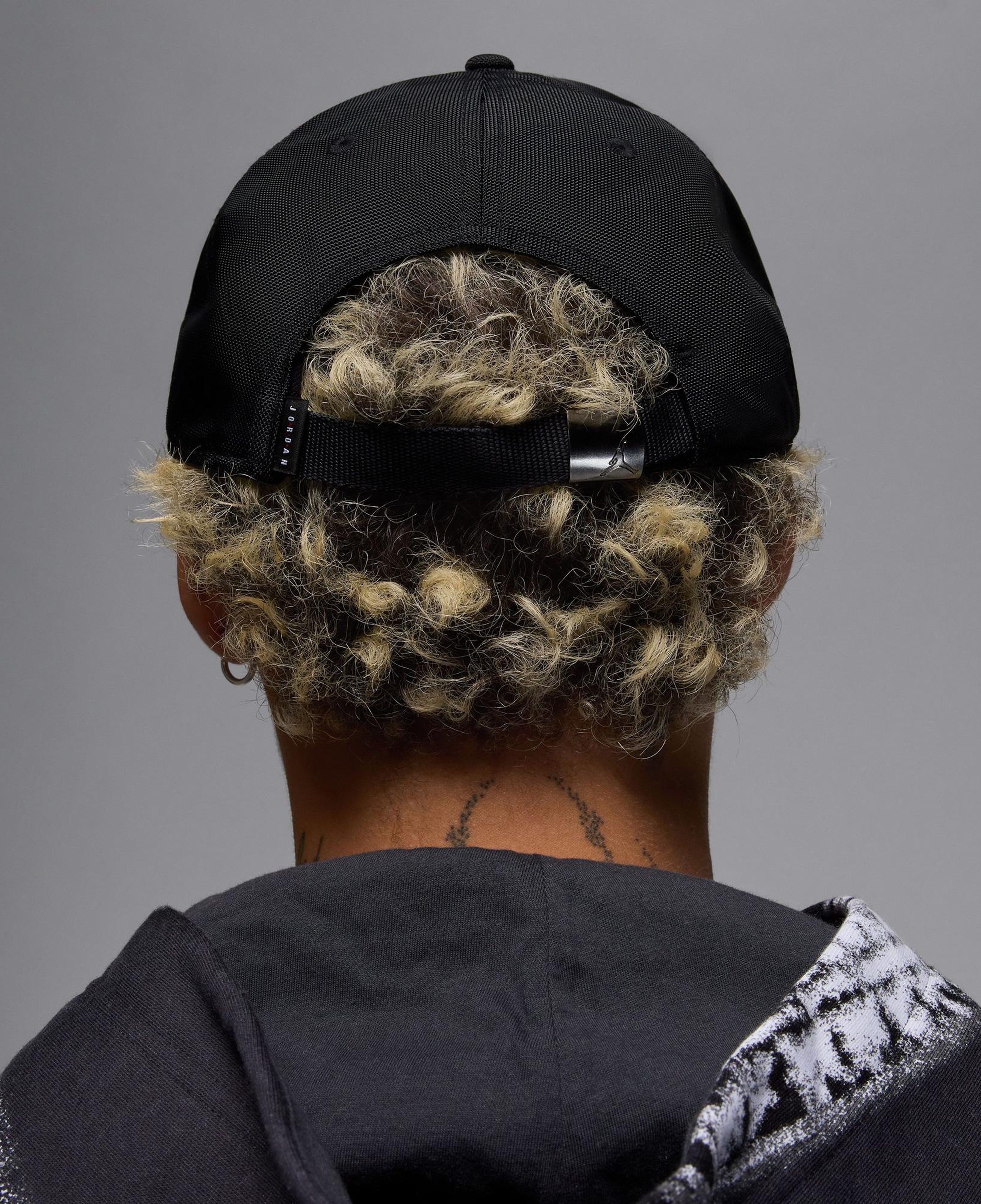 Jordan Rise Unisex Siyah Şapka