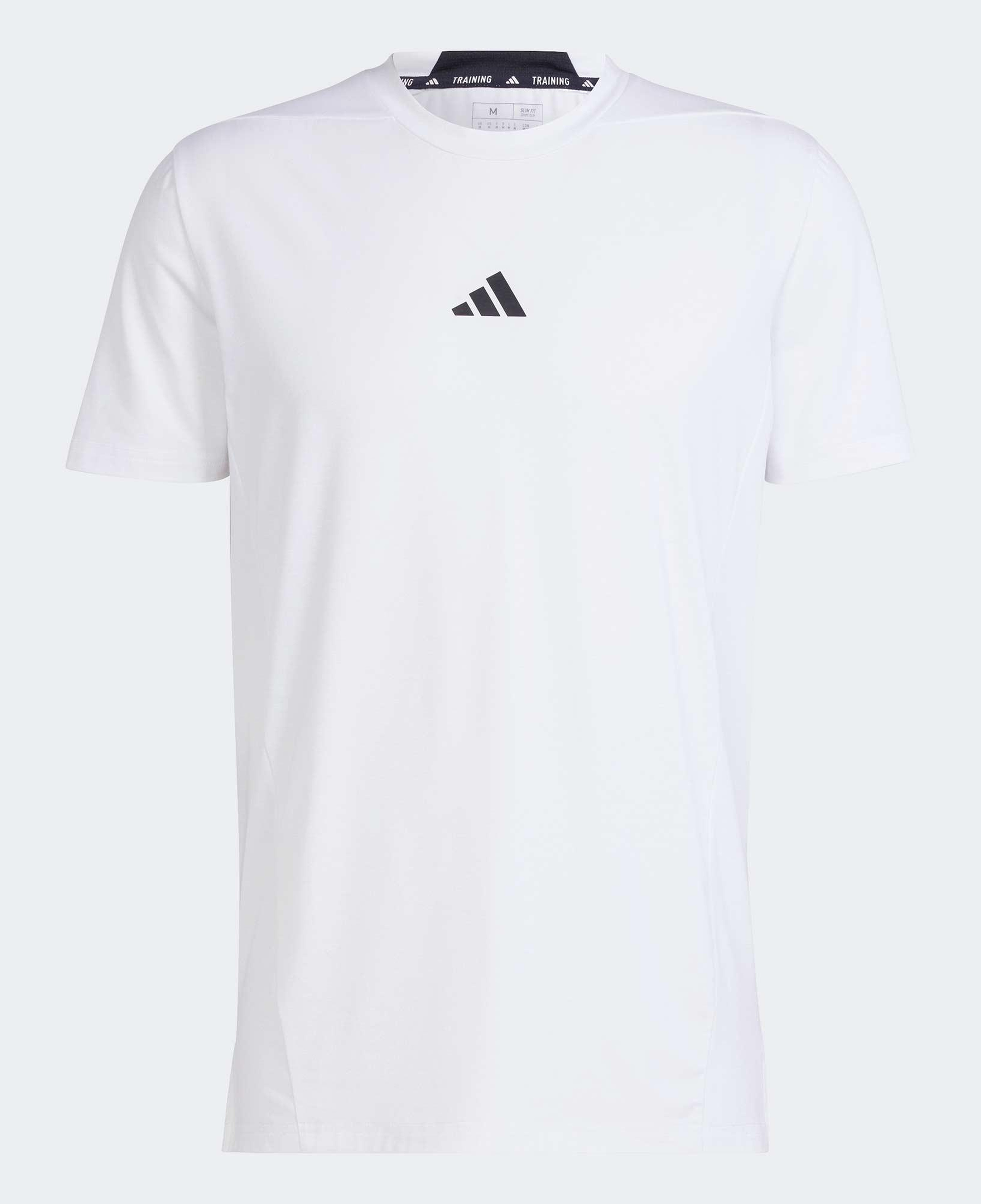 adidas Designed for Training Workout Erkek Beyaz T-Shirt