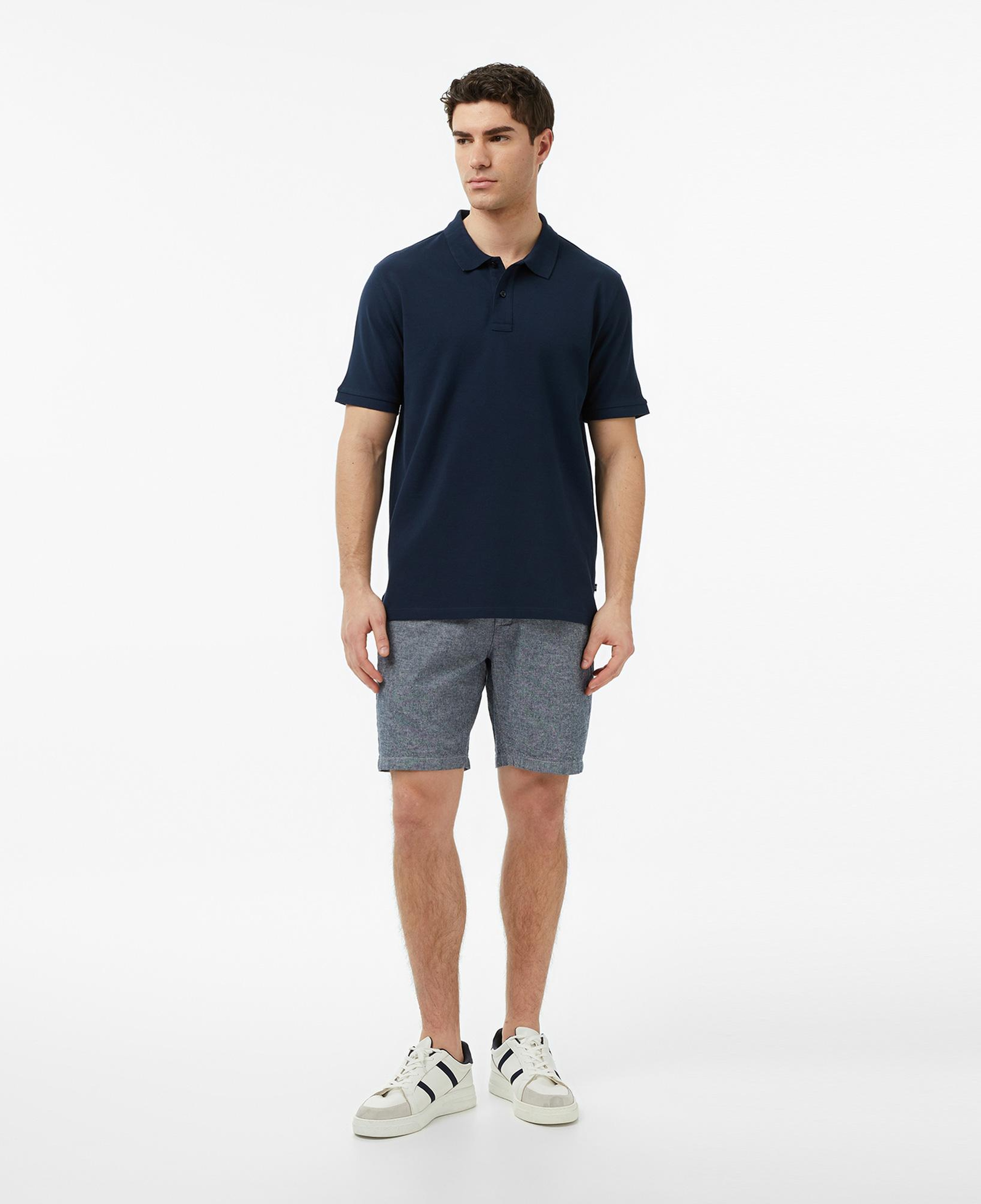 Nautica Erkek Lacivert Regular Fit Polo Yaka T-Shirt