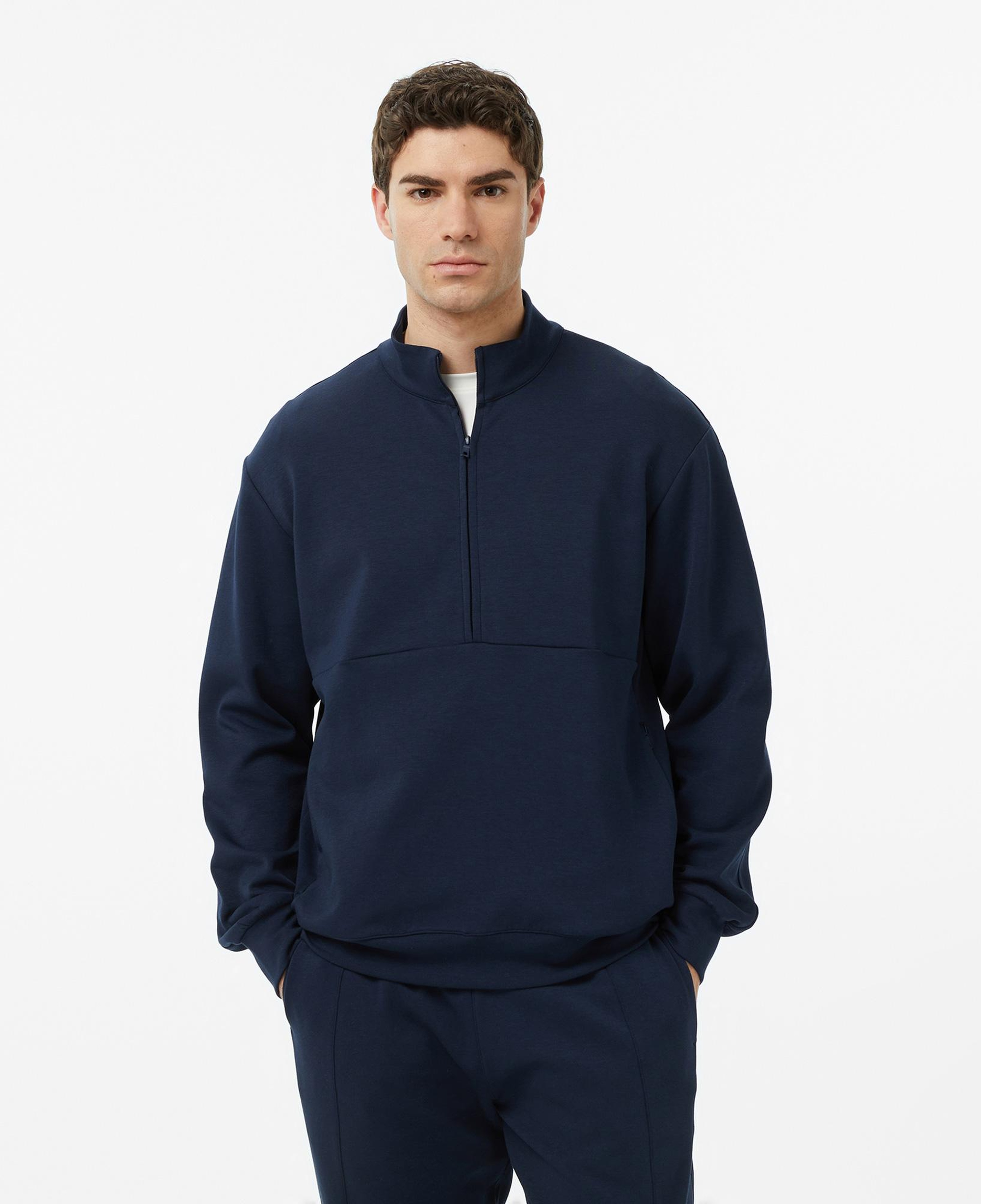 Nautica Erkek Lacivert Regular Fit Sweatshirt