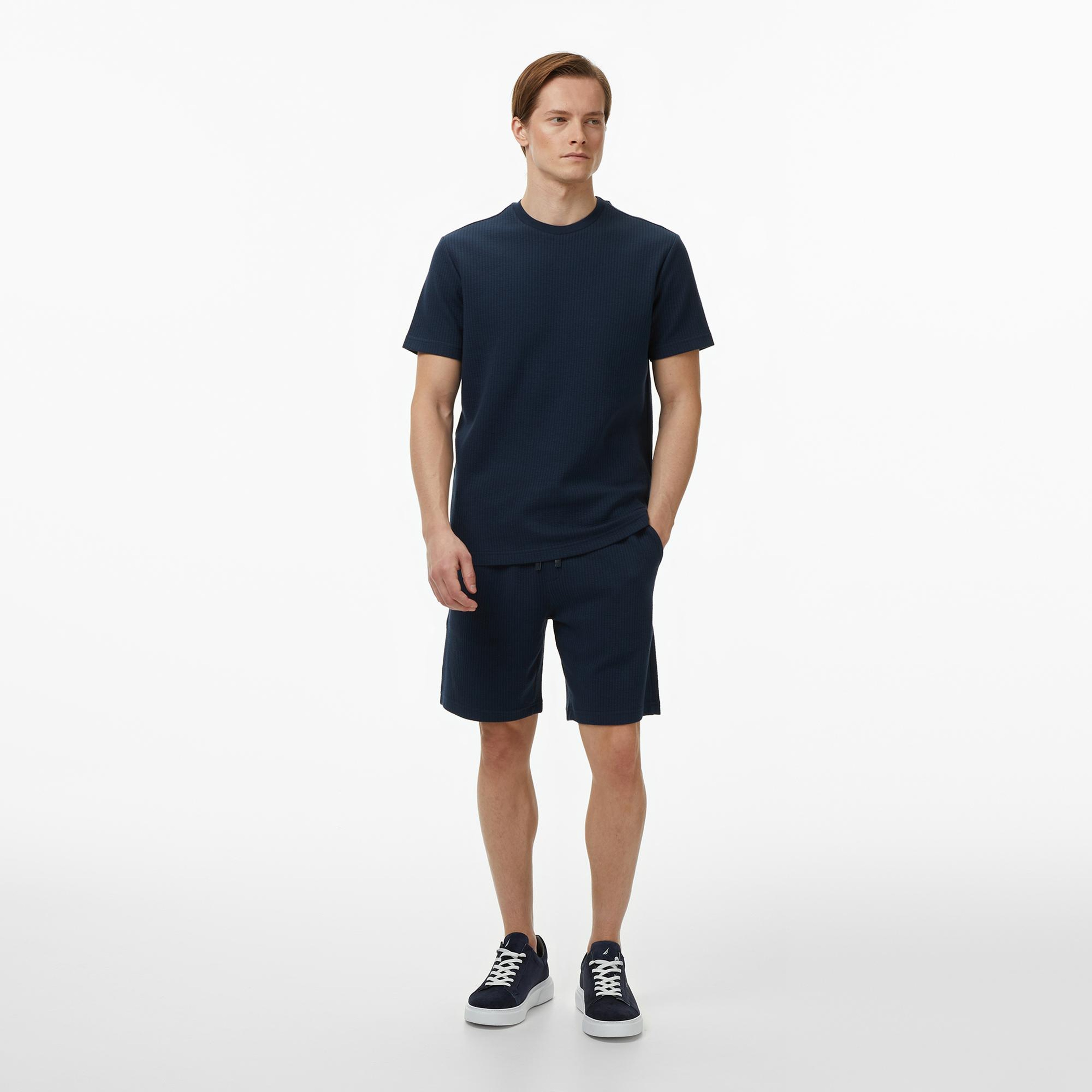 Nautica Erkek Lacivert Regular Fit T-Shirt