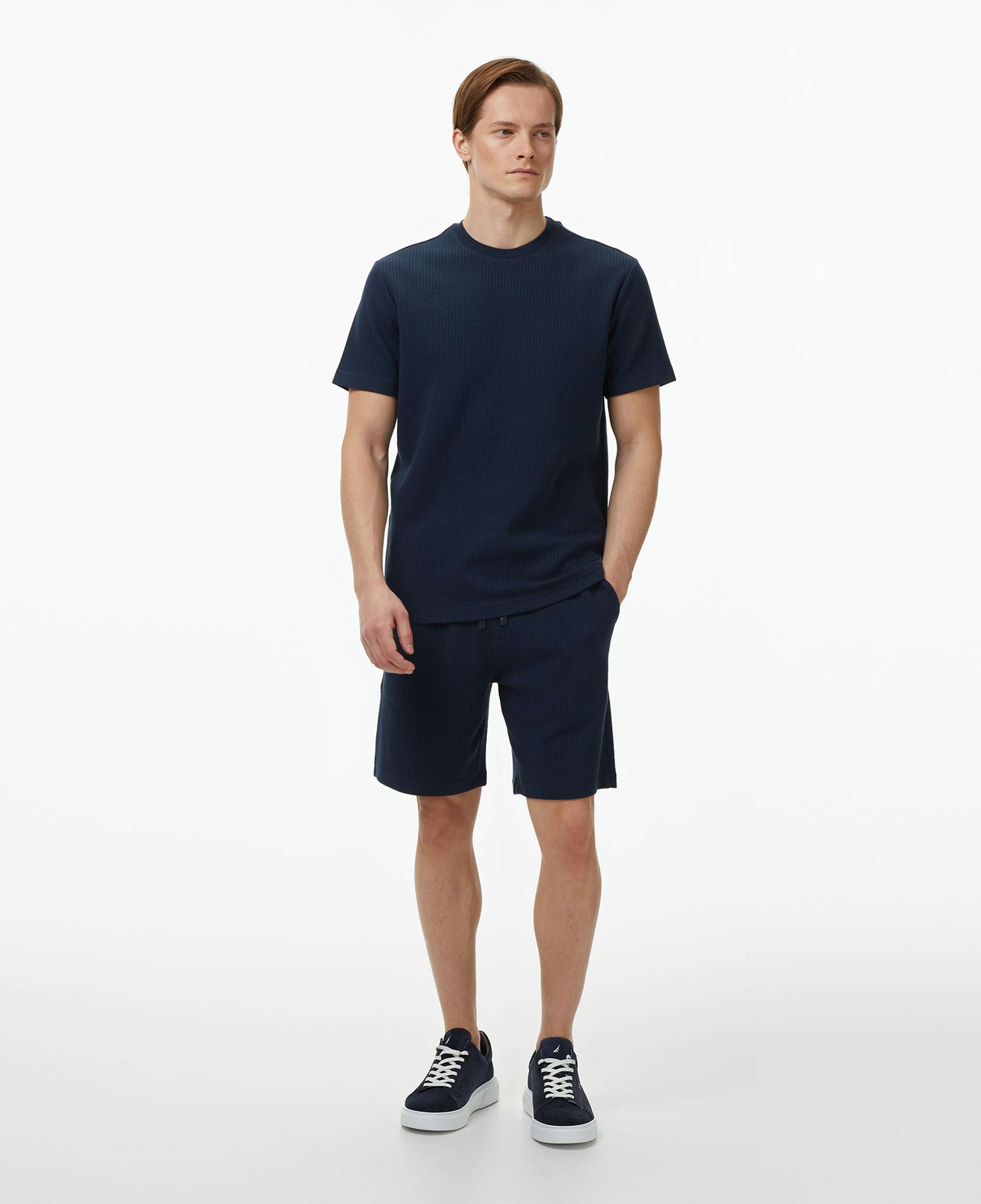 Nautica Erkek Lacivert Regular Fit T-Shirt