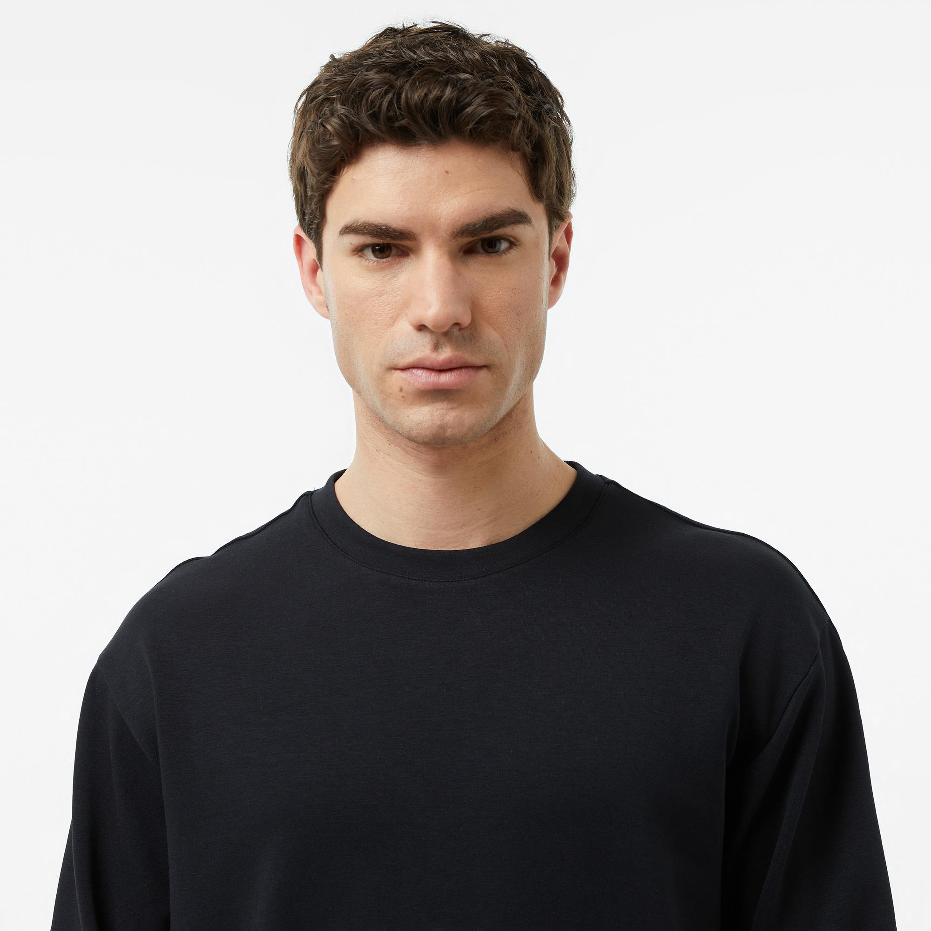 Nautica Erkek Siyah Regular Fit Sweatshirt