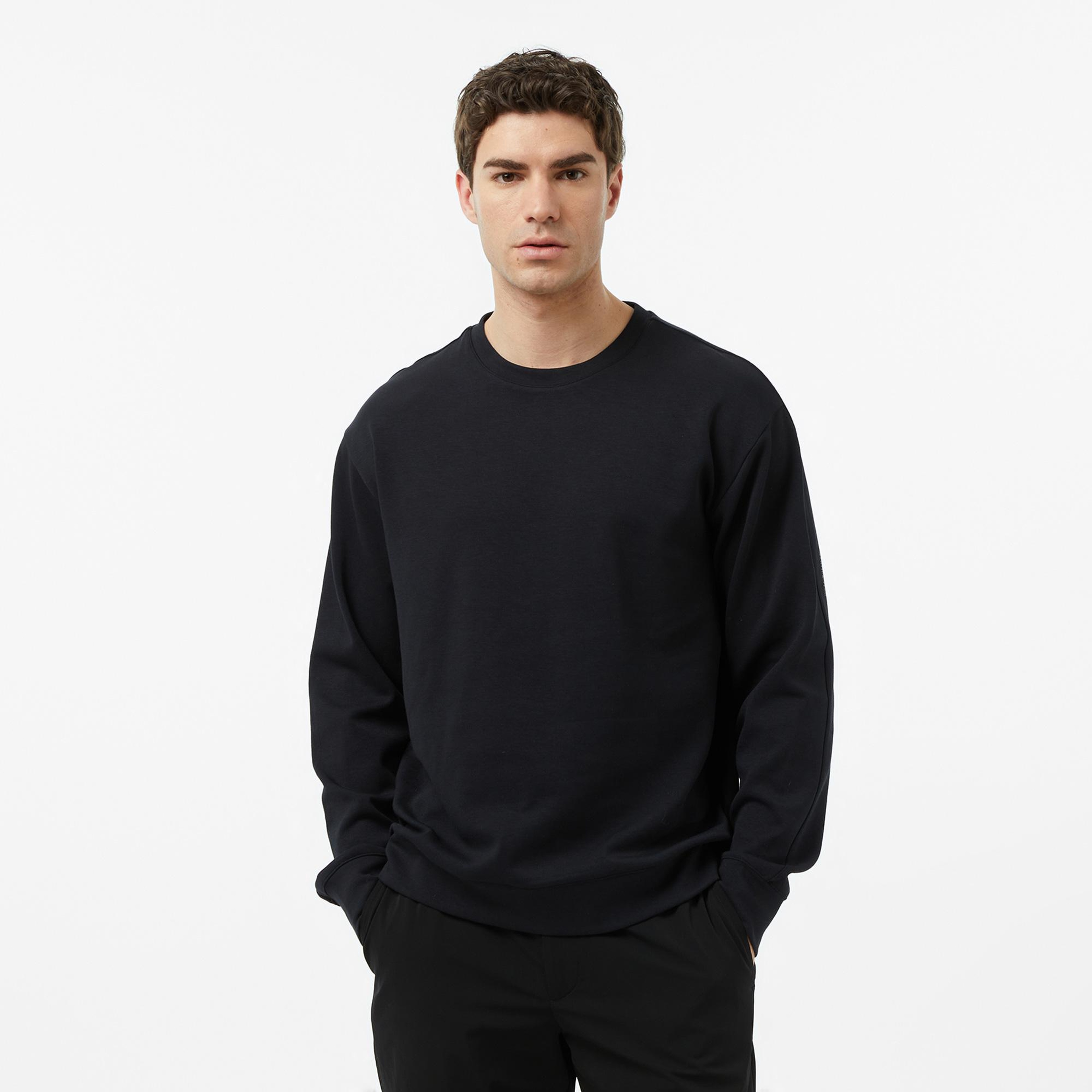 Nautica Erkek Siyah Regular Fit Sweatshirt