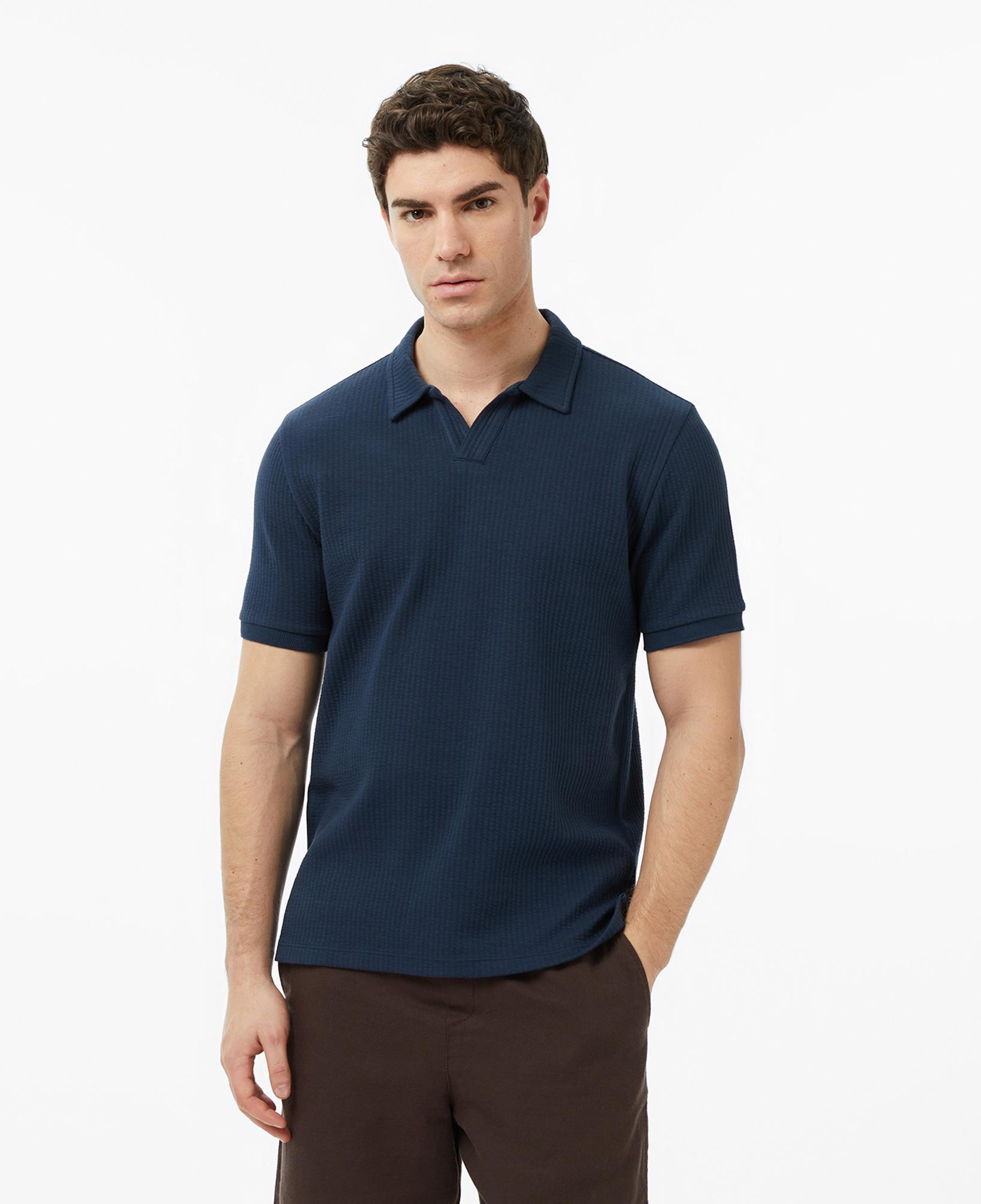 Nautica Erkek Lacivert Regular Fit Polo Yaka T-Shirt
