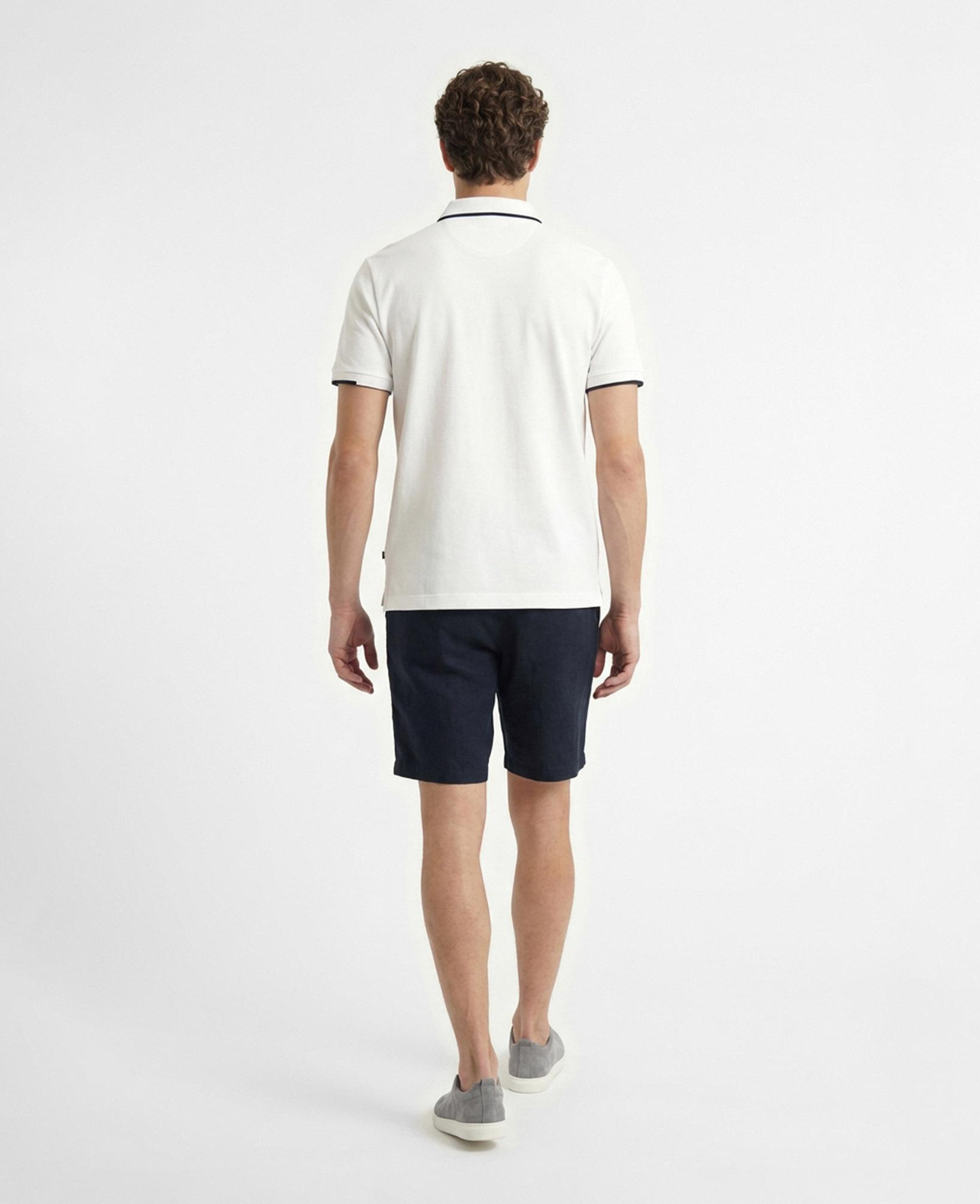 Nautica Erkek Beyaz Regular Fit Polo Yaka T-Shirt