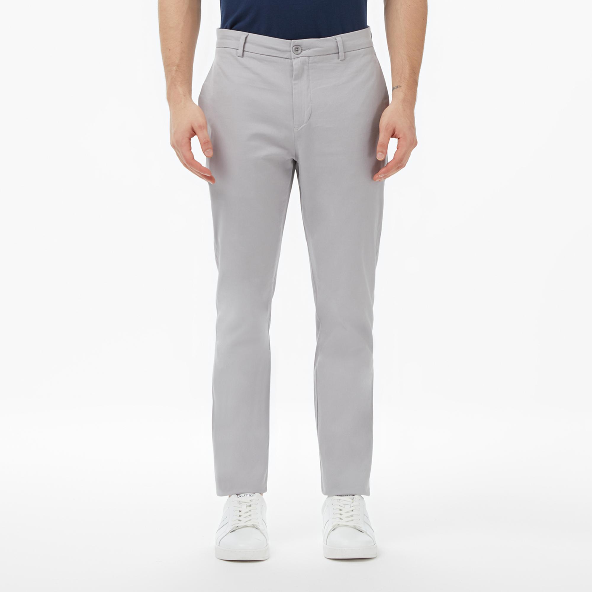 Nautica Erkek Gri Tapered Pantolon