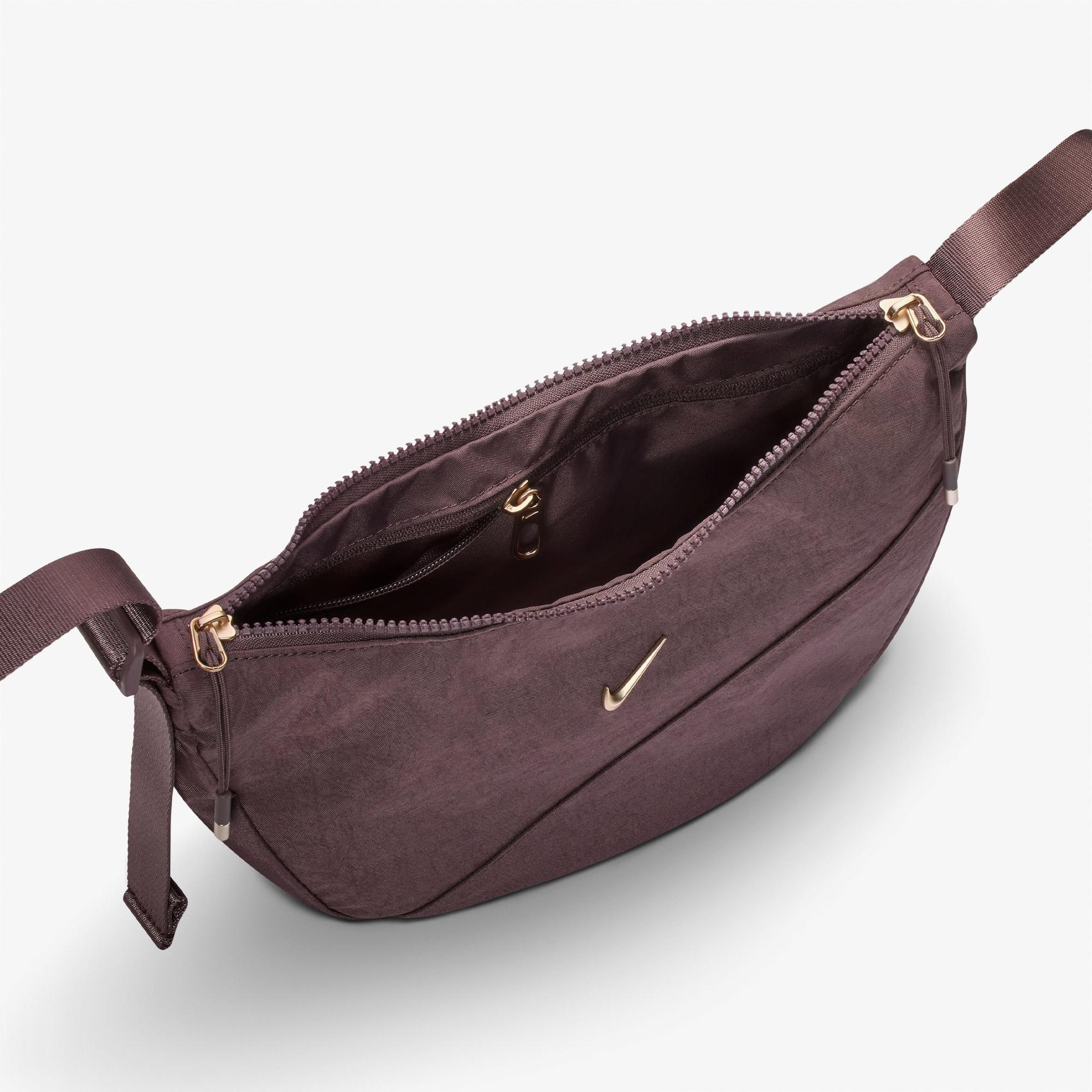 Nike Aura Crescent Unisex Kahverengi Çapraz Çanta