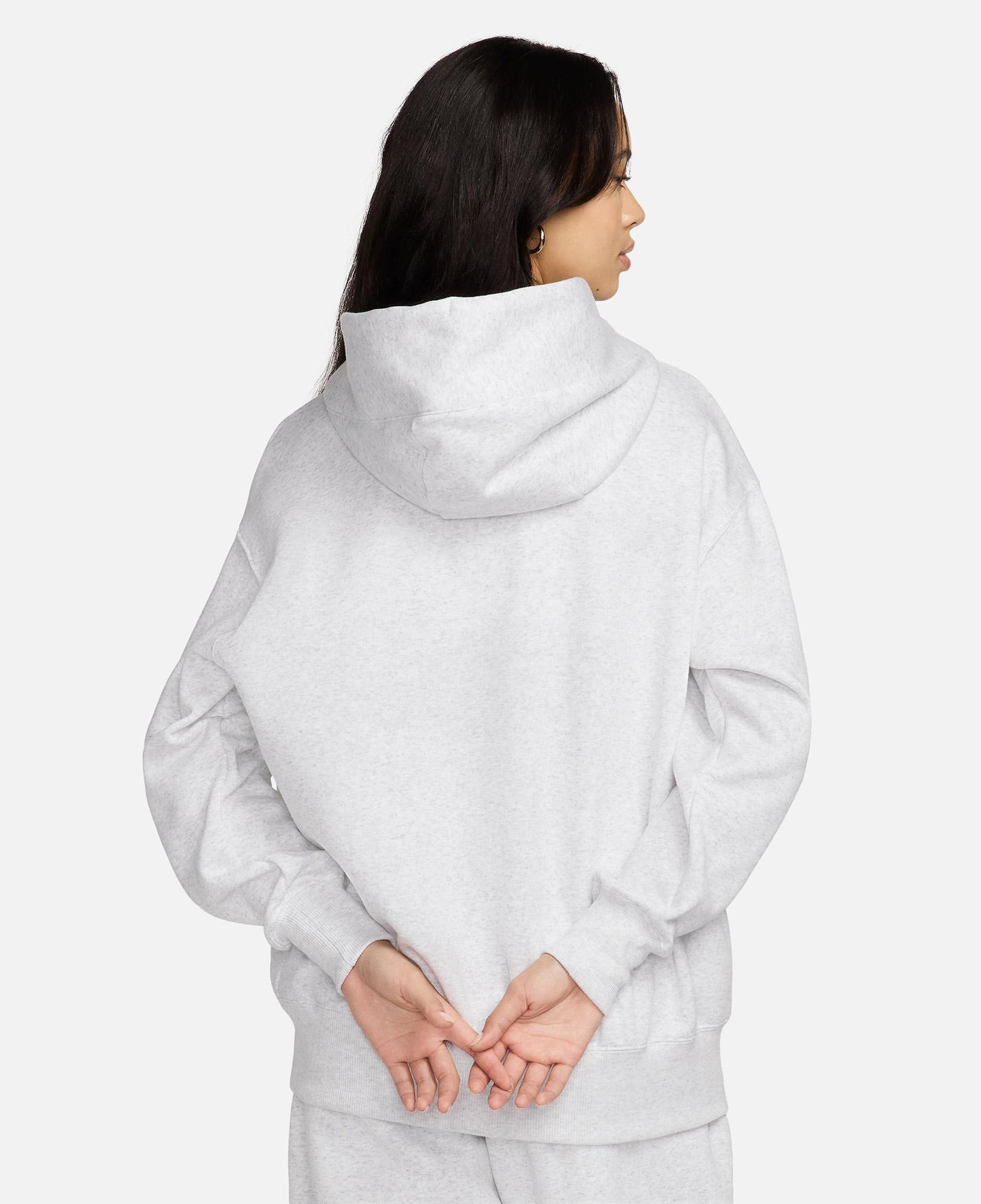 Nike Sportswear Phoenix Fleece Kadın Beyaz Hoodie