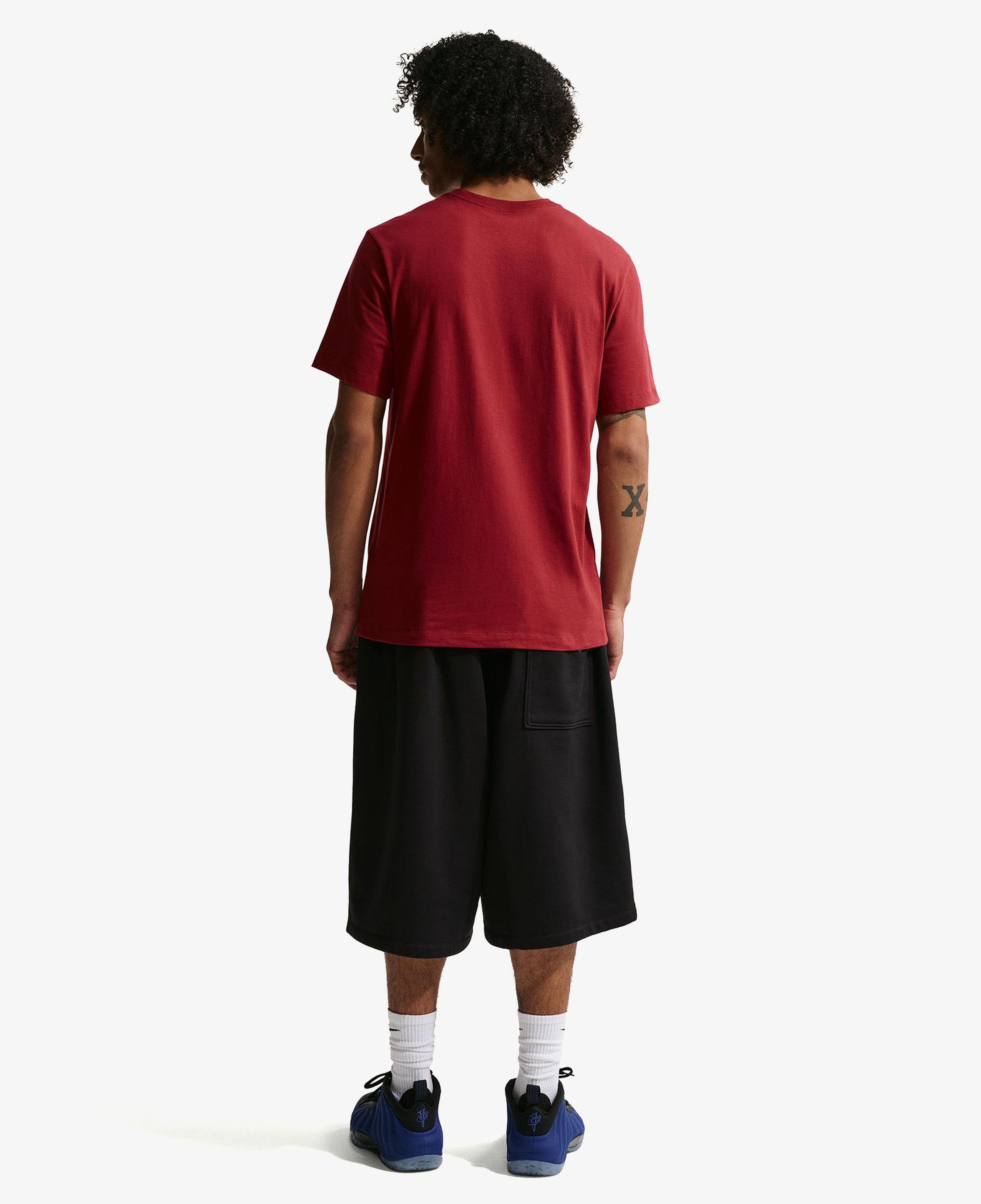 Nike Sportswear Icon Swoosh Erkek Kırmızı T-Shirt