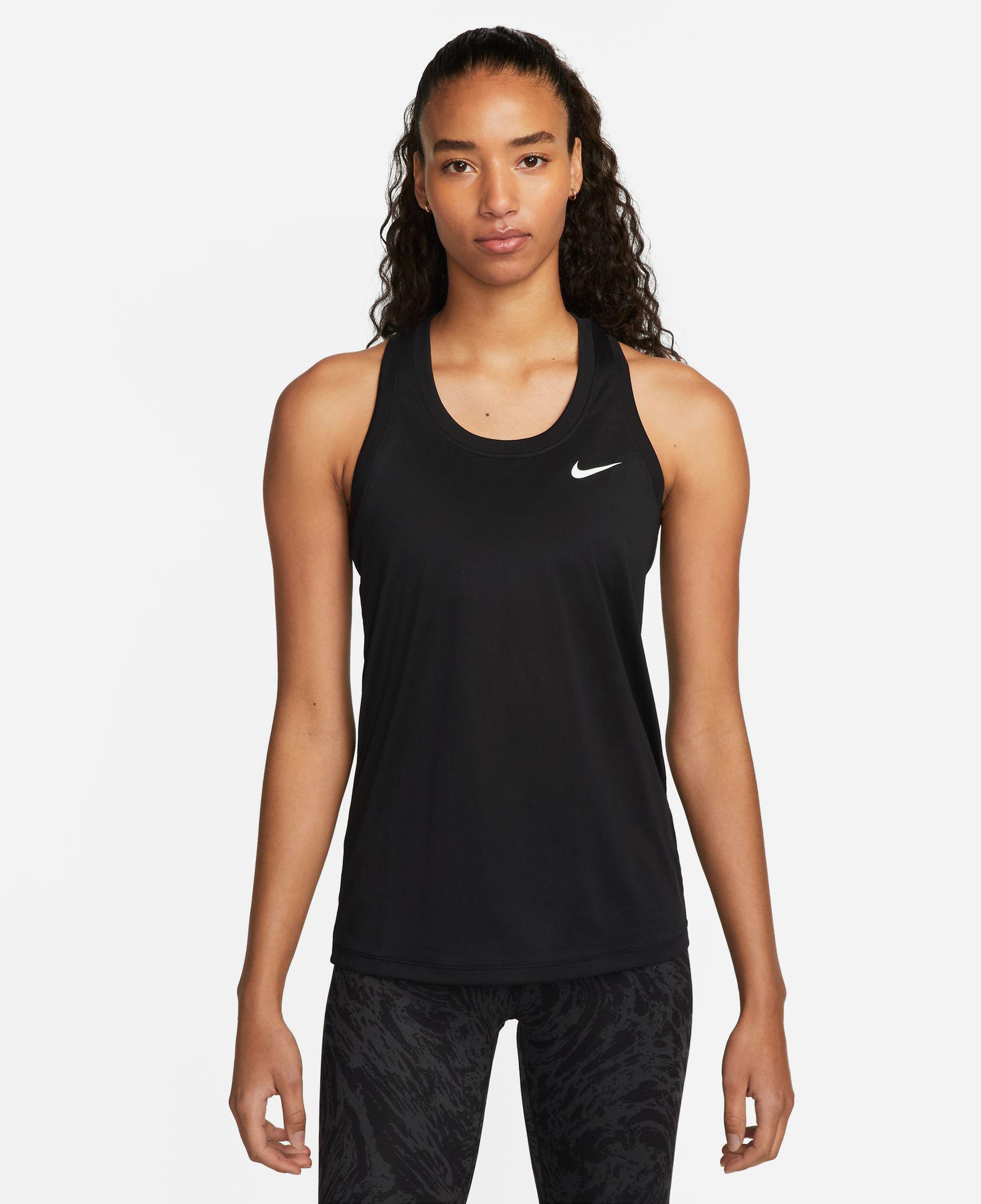 Nike Dri-Fit Tank Kadın Siyah Kolsuz T-Shirt