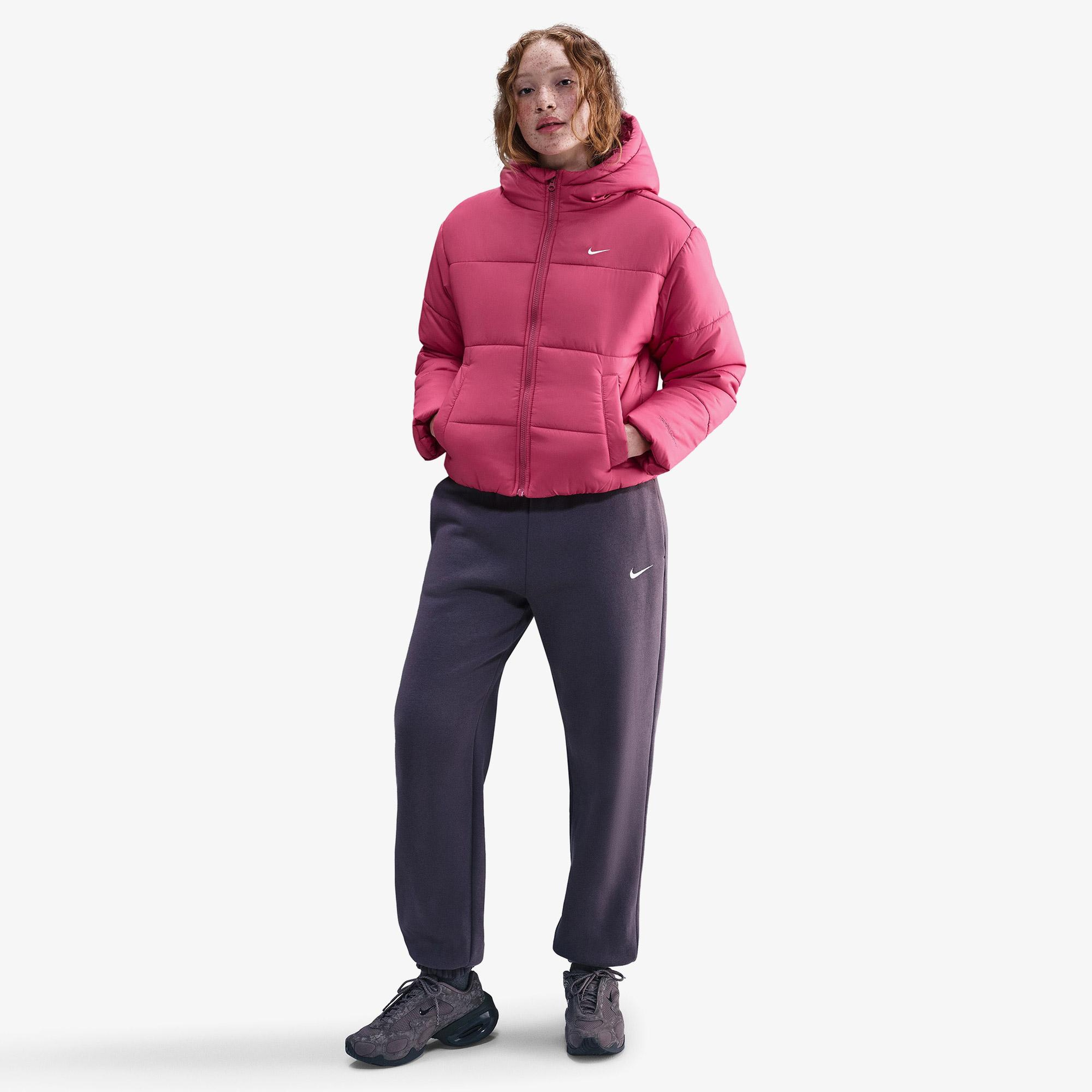 Nike Sportswear Therma-Fit Classic Puffer Kadın Pembe Mont