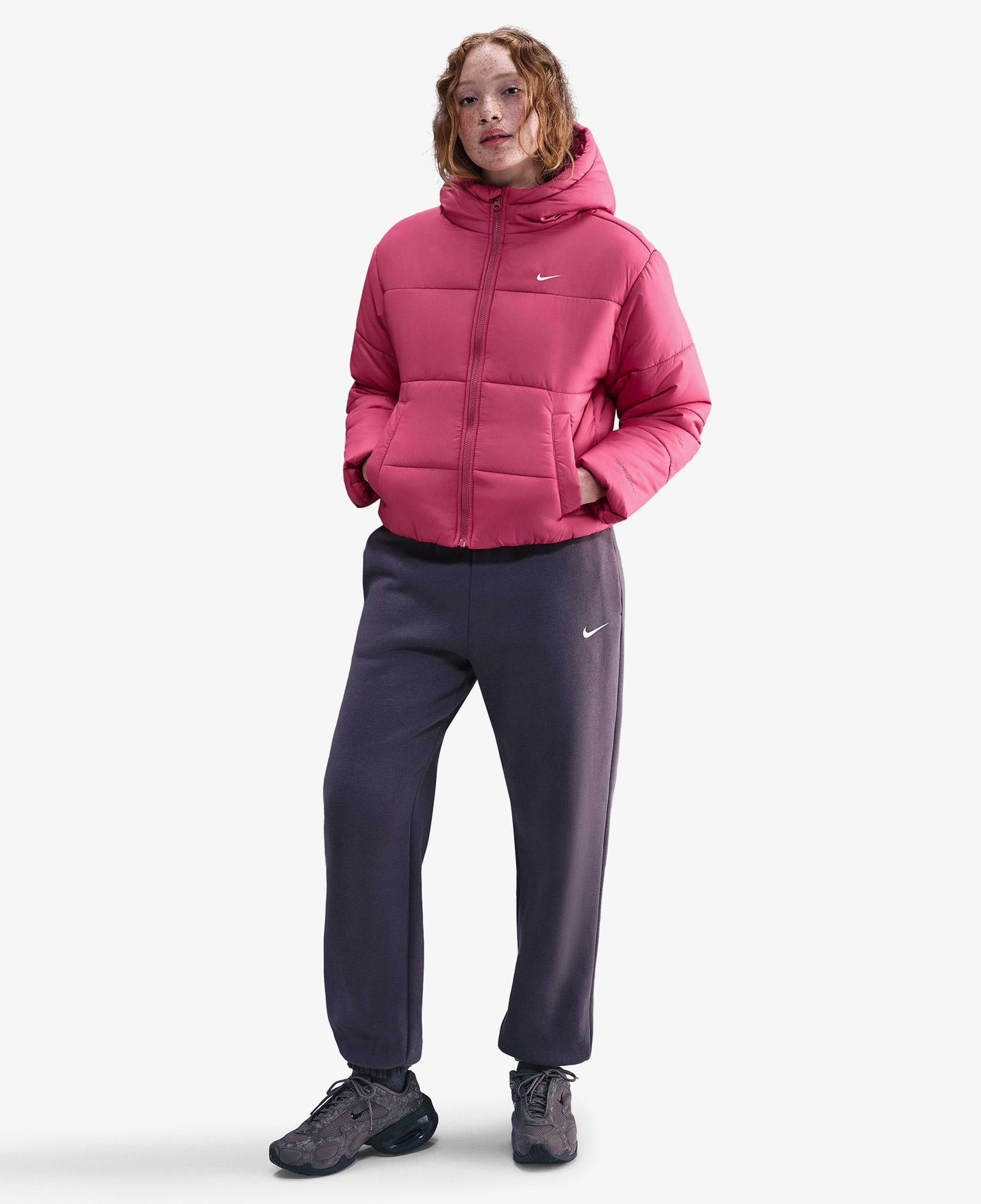 Nike Sportswear Therma-Fit Classic Puffer Kadın Pembe Mont