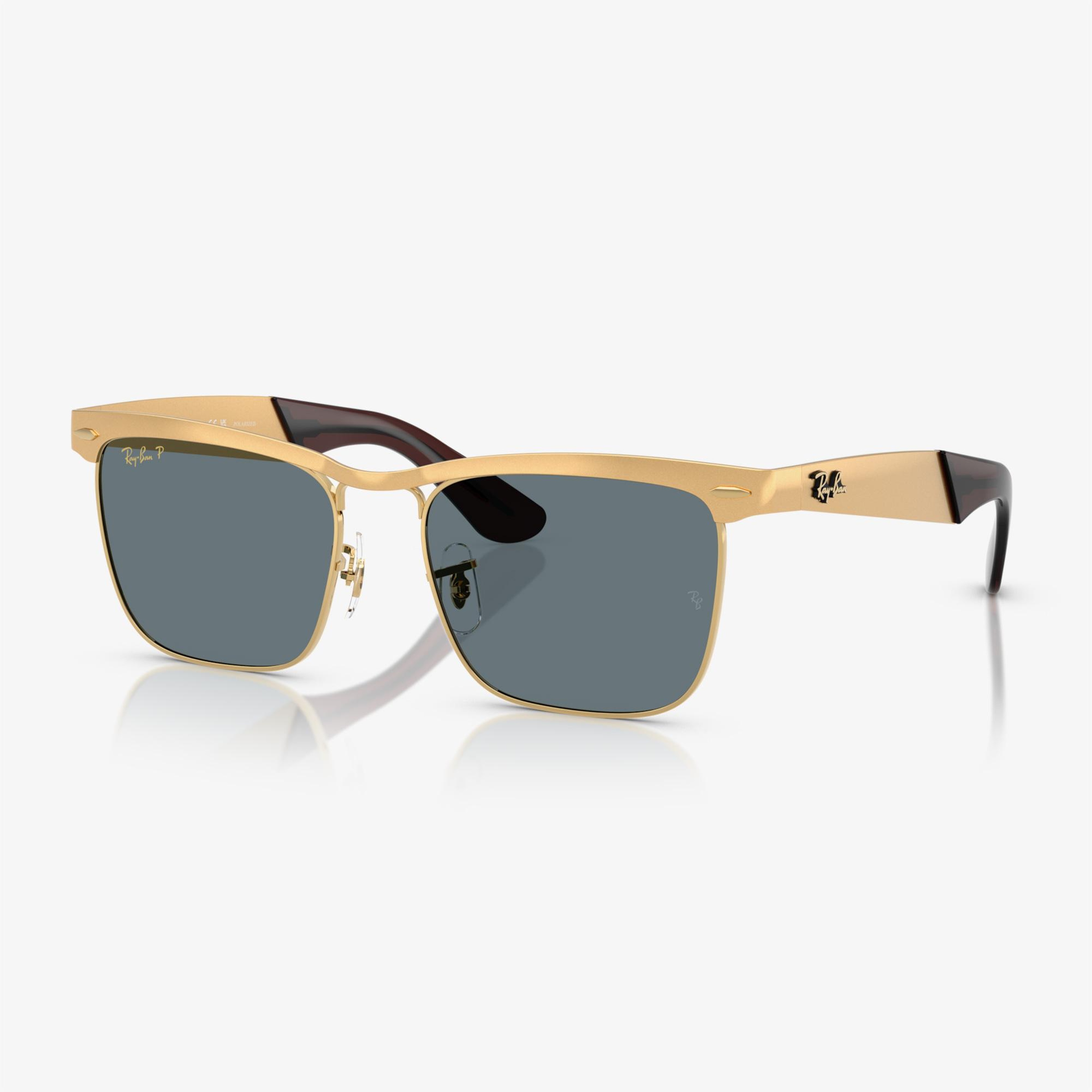 Ray-Ban RB3875 Unisex Altın Rengi Güneş Gözlüğü