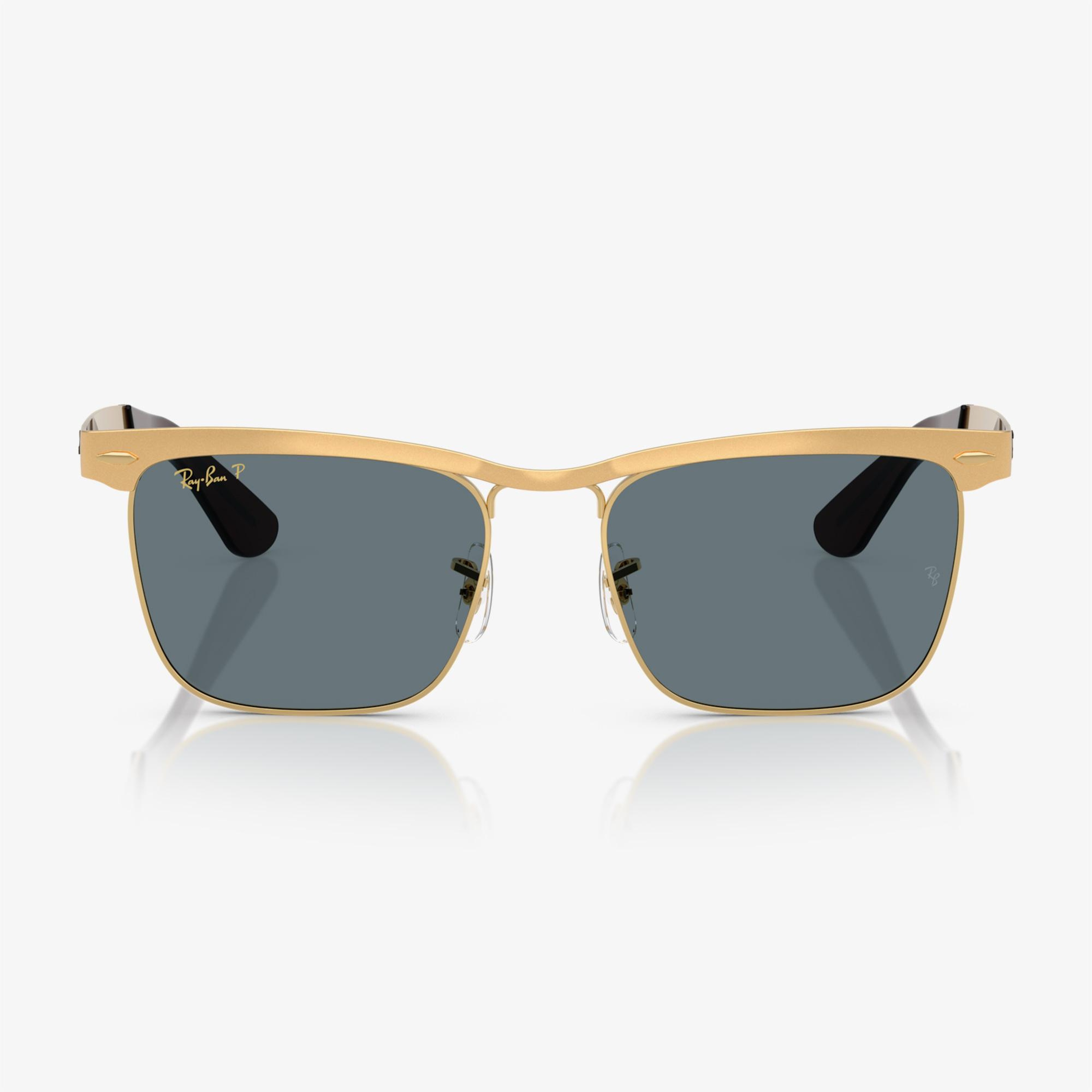 Ray-Ban RB3875 Unisex Altın Rengi Güneş Gözlüğü