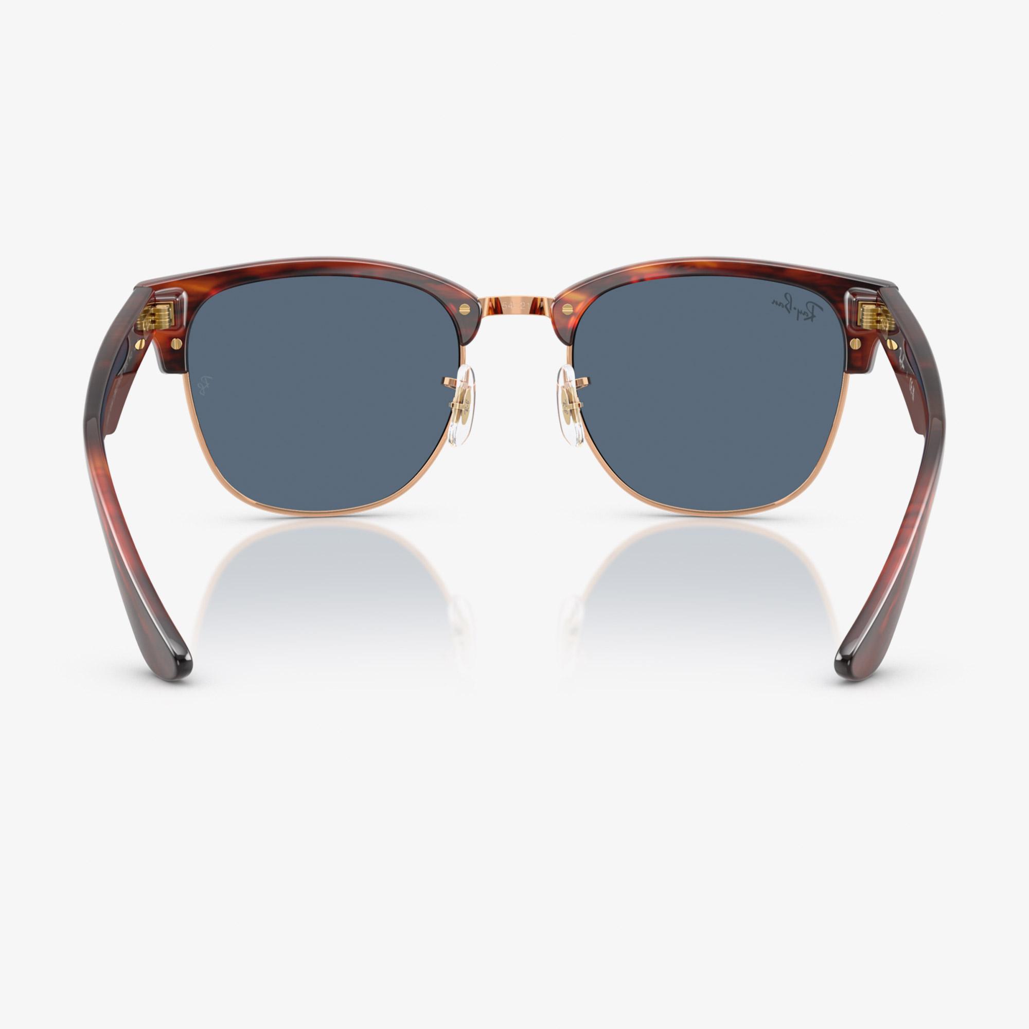 Ray-Ban Clubmaster Reverse RBR0504S Unisex Kahverengi Güneş Gözlüğü