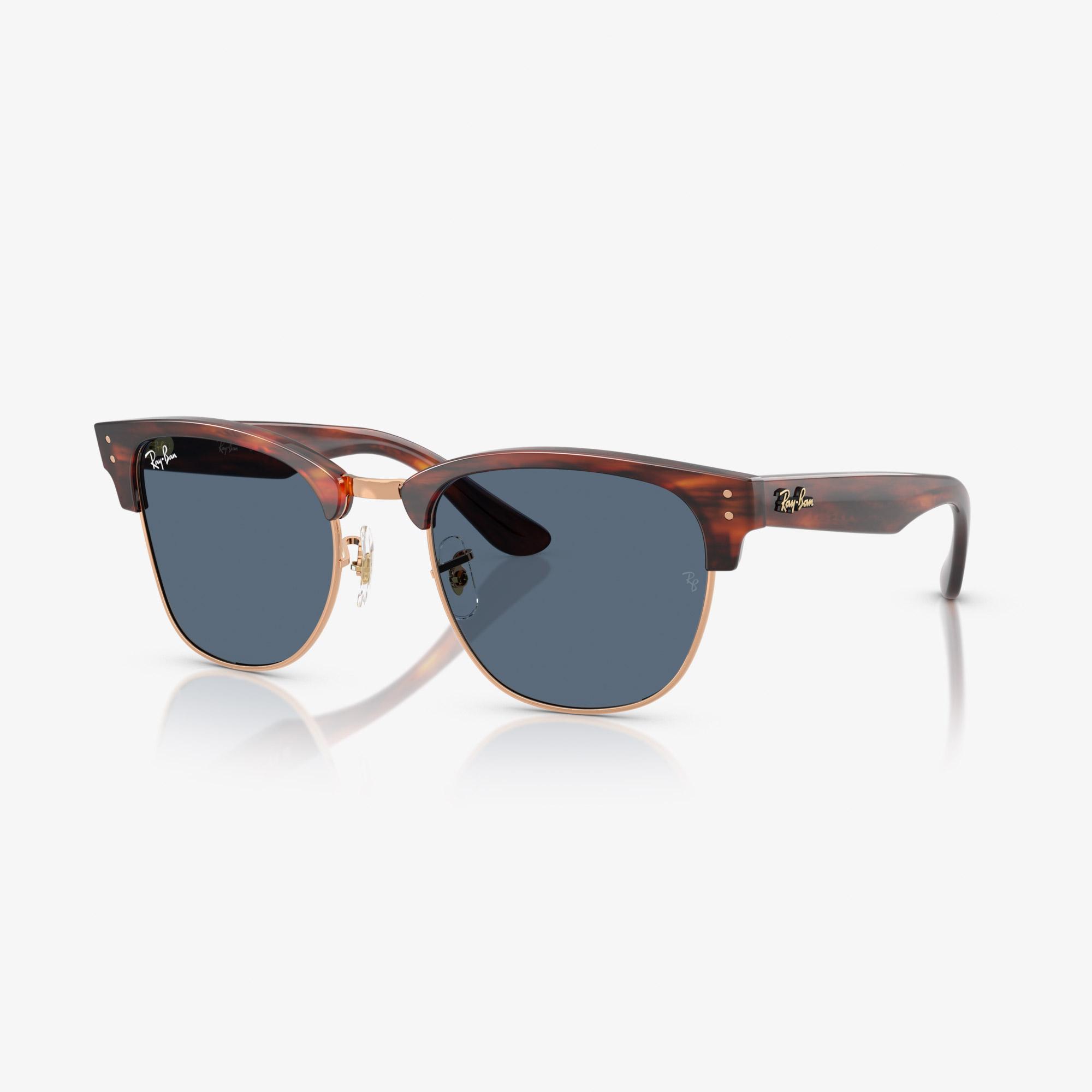 Ray-Ban Clubmaster Reverse RBR0504S Unisex Kahverengi Güneş Gözlüğü
