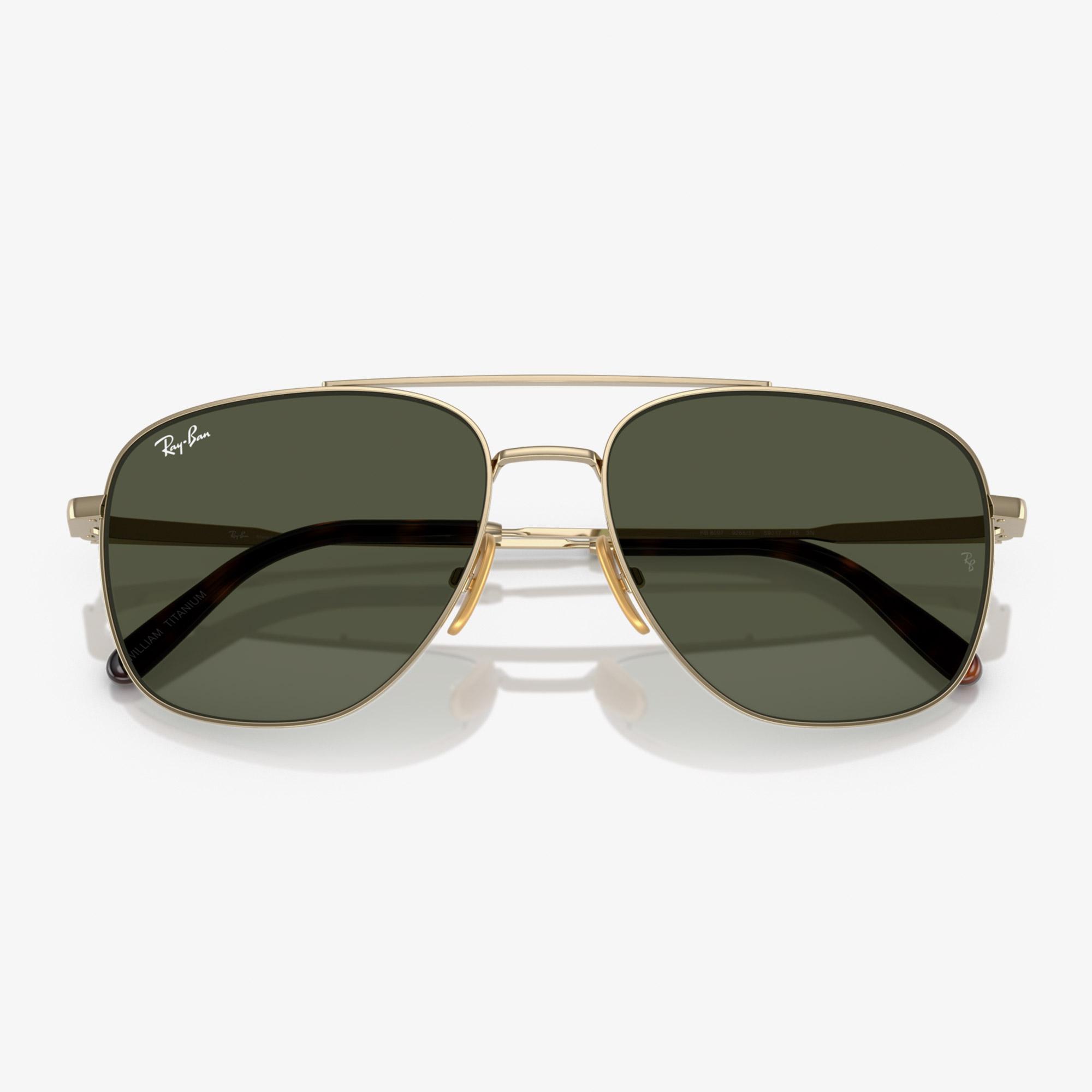 Ray-Ban RB8097 Unisex Altın Rengi Güneş Gözlüğü