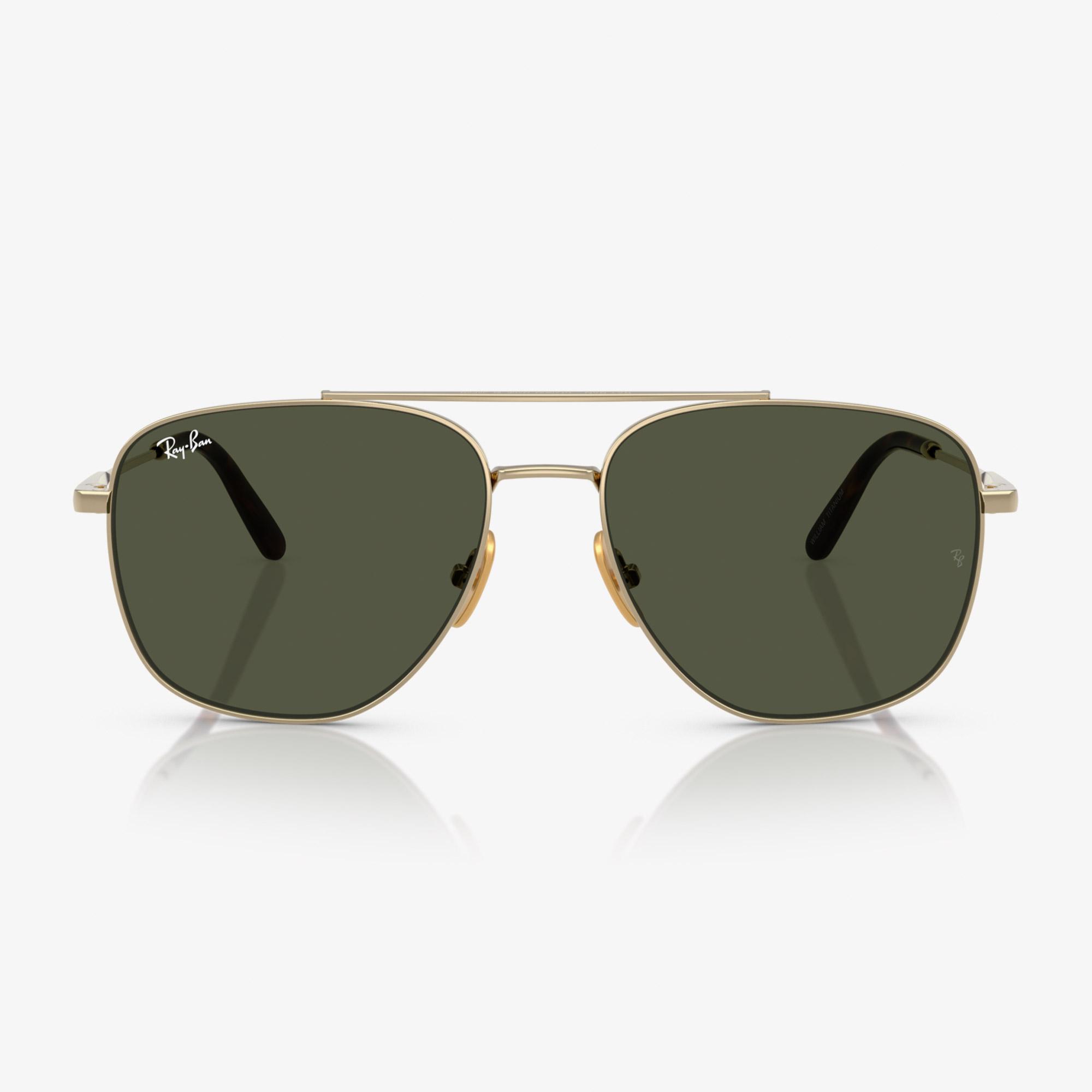 Ray-Ban RB8097 Unisex Altın Rengi Güneş Gözlüğü