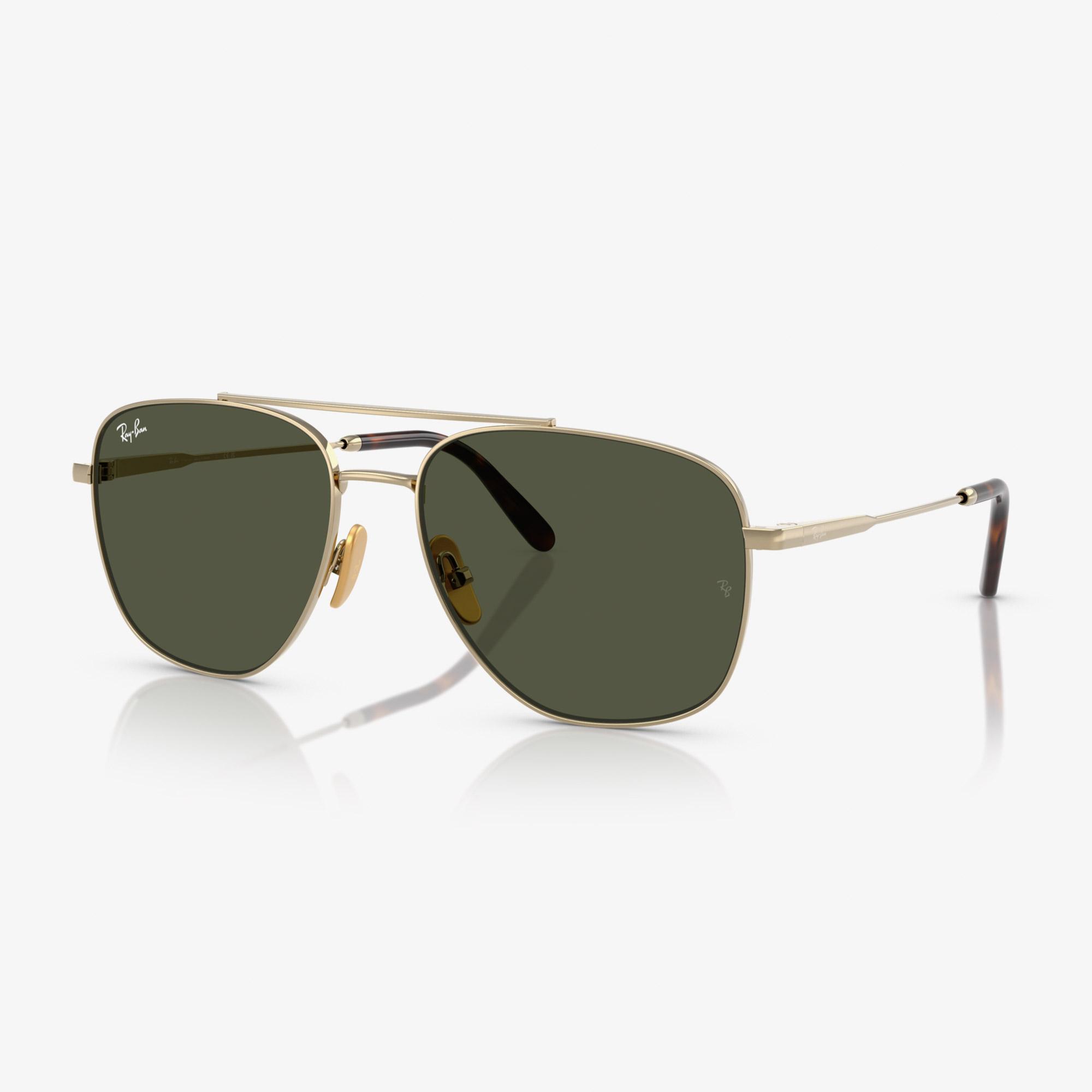 Ray-Ban RB8097 Unisex Altın Rengi Güneş Gözlüğü