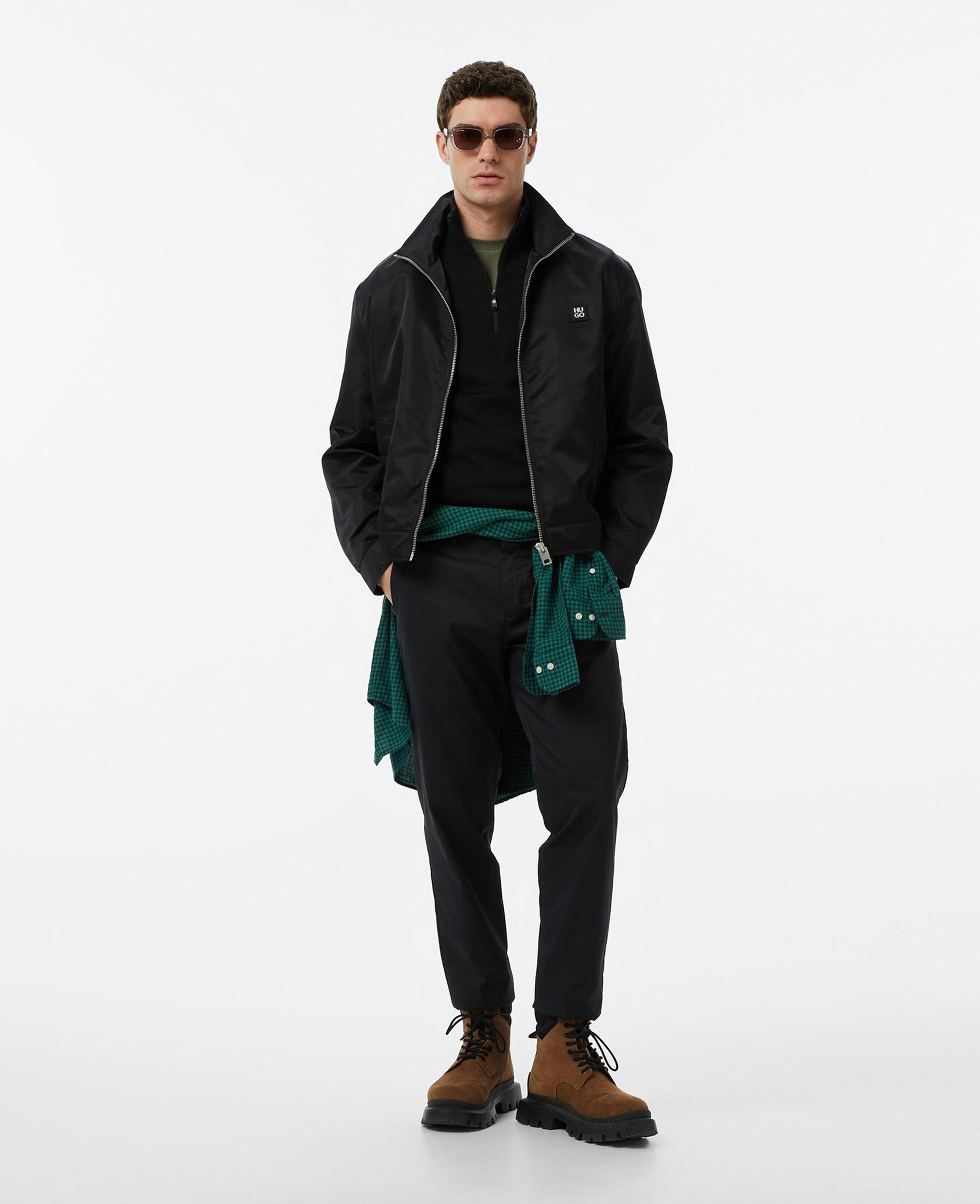 Hugo Bapona Erkek Siyah Mont