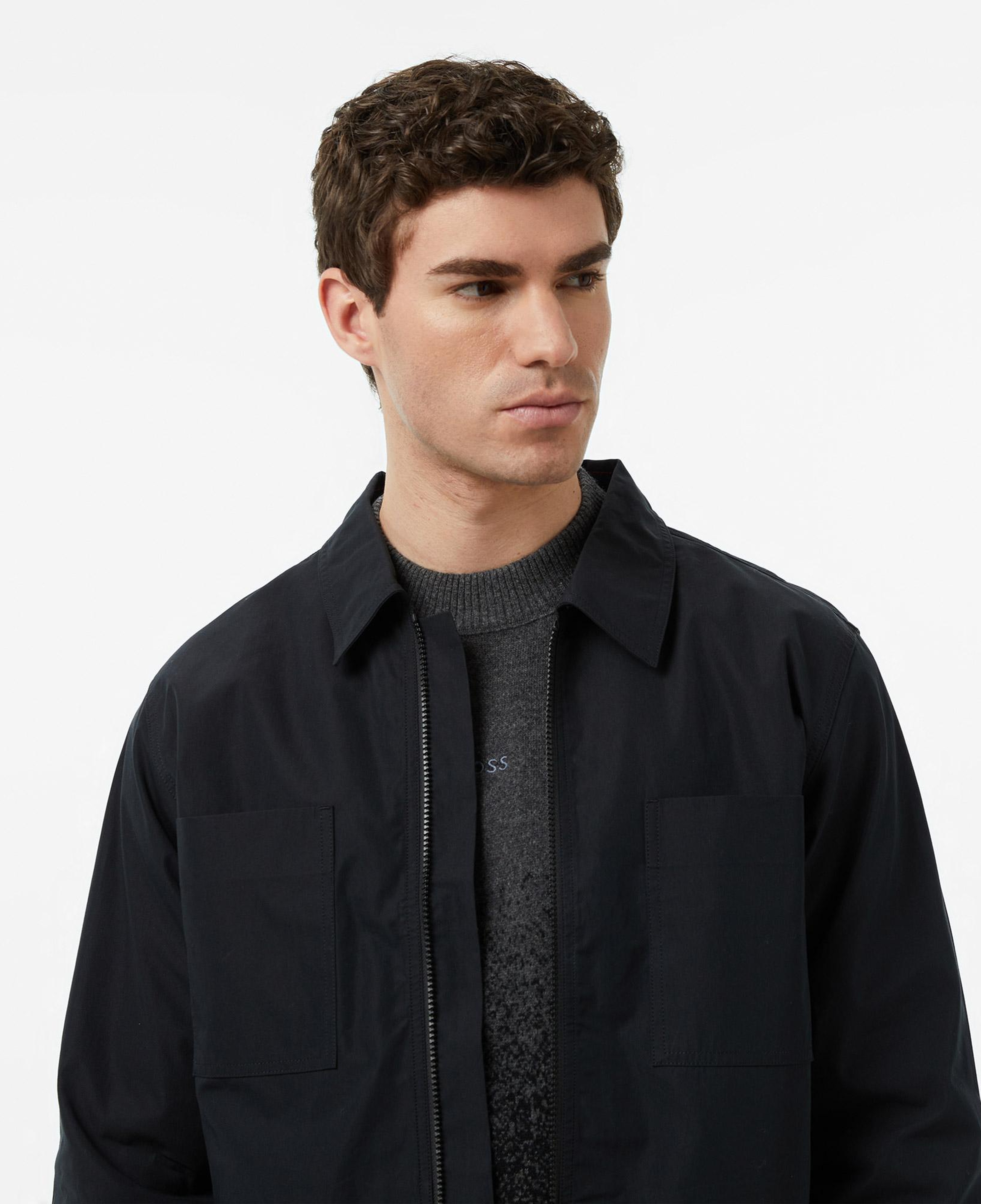Hugo Evalom Erkek Siyah Gömlek