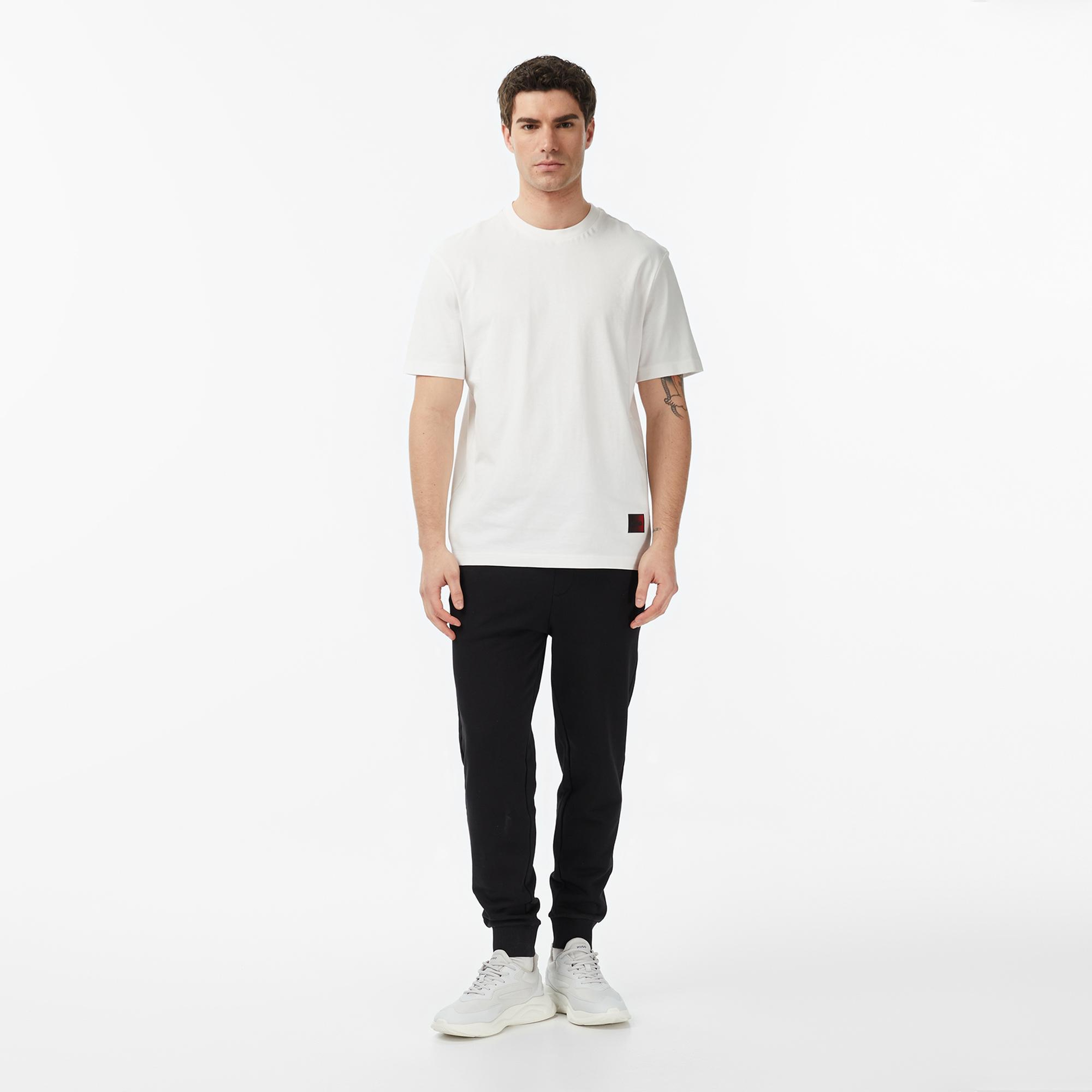 Hugo Danoto Erkek Krem Rengi T-Shirt