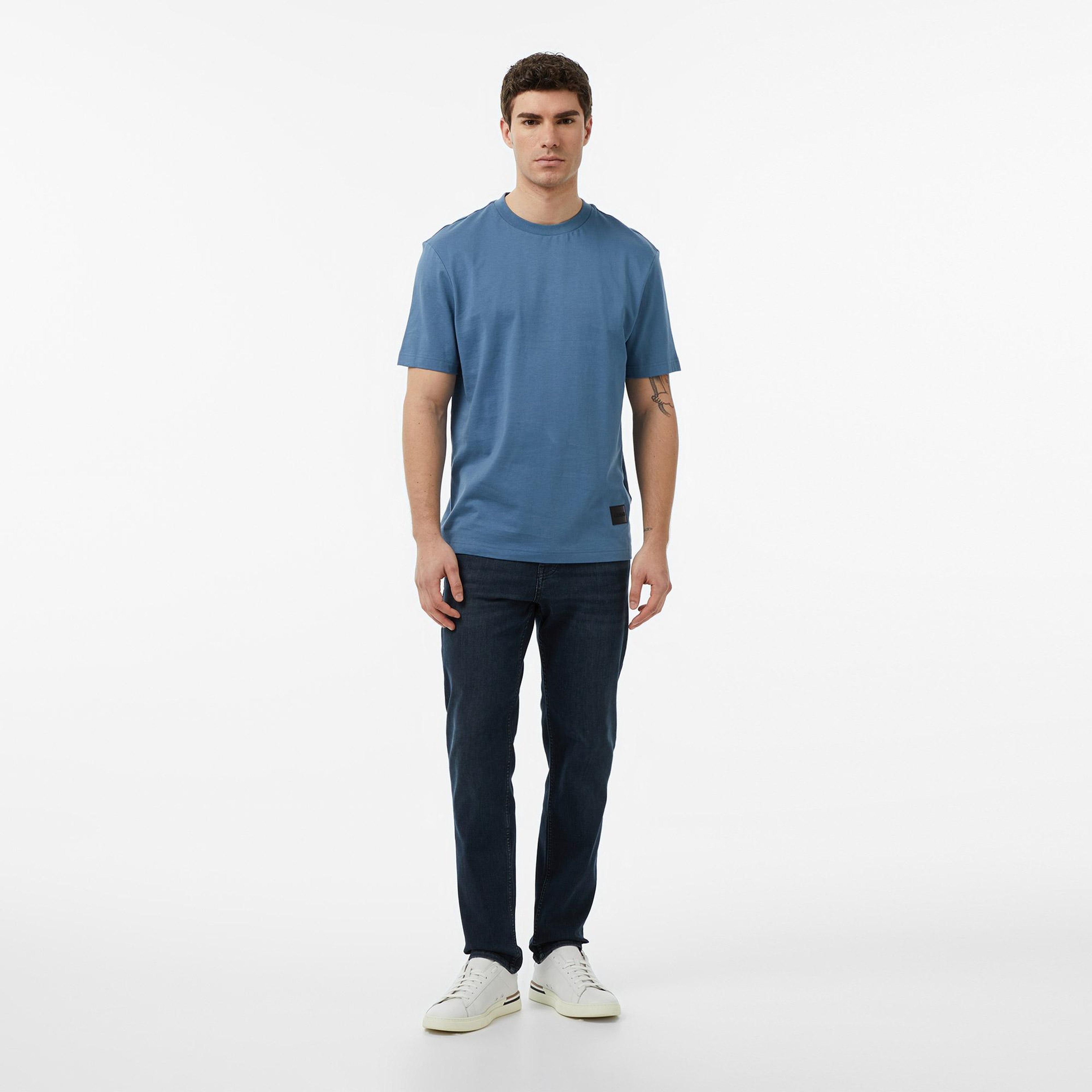 Hugo Danoto Erkek Mavi T-Shirt