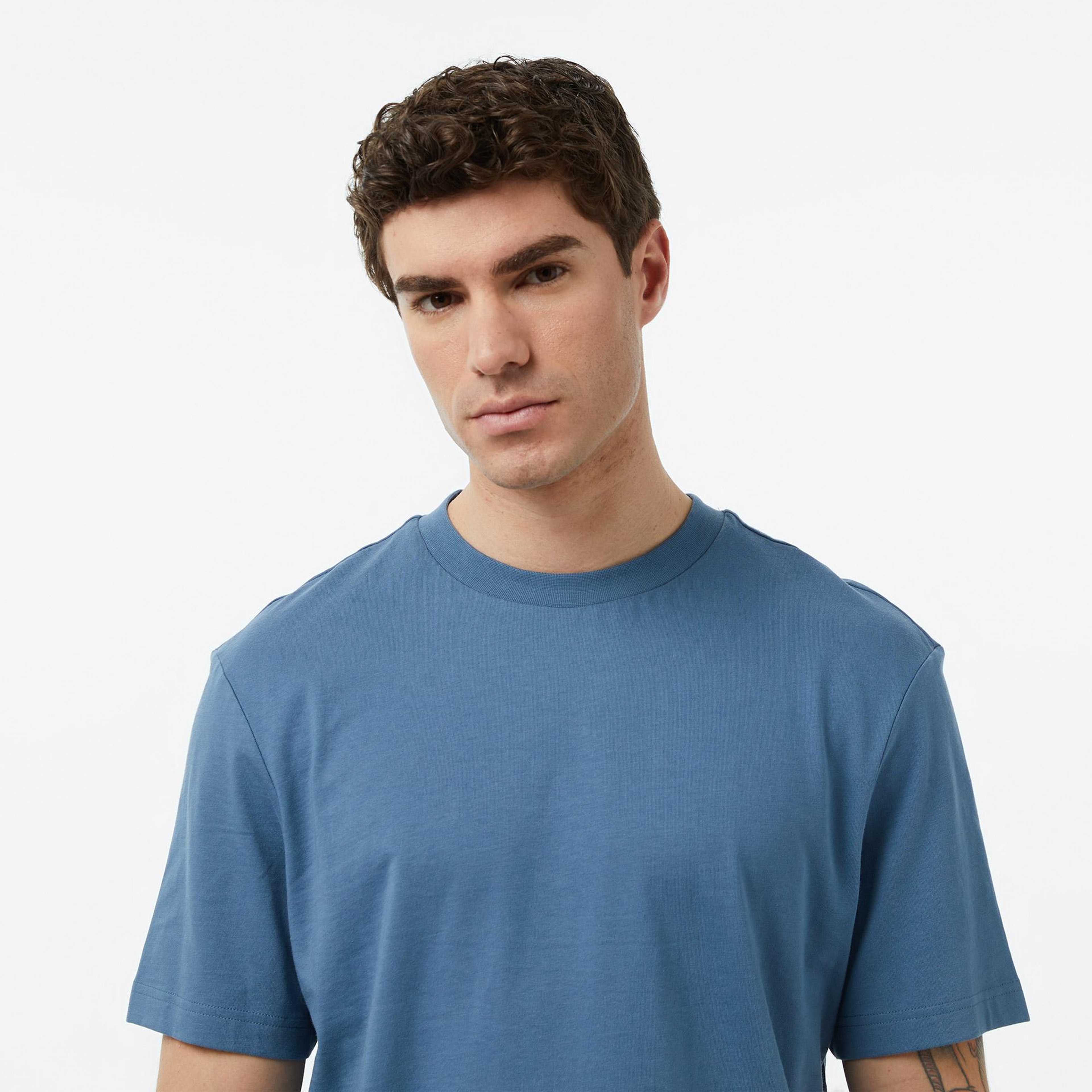 Hugo Danoto Erkek Mavi T-Shirt