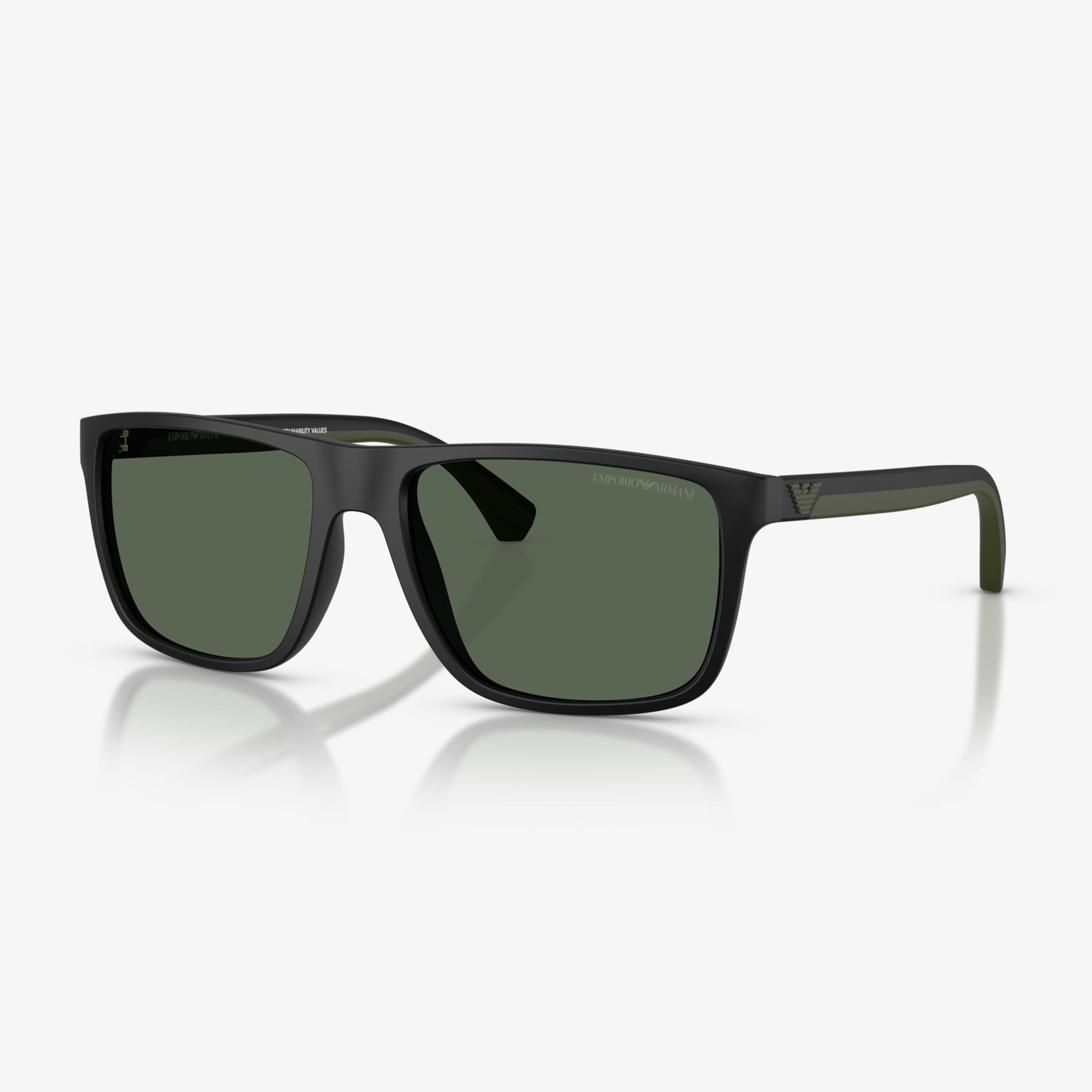 Emporio Armani EA4033 Erkek Siyah Güneş Gözlüğü