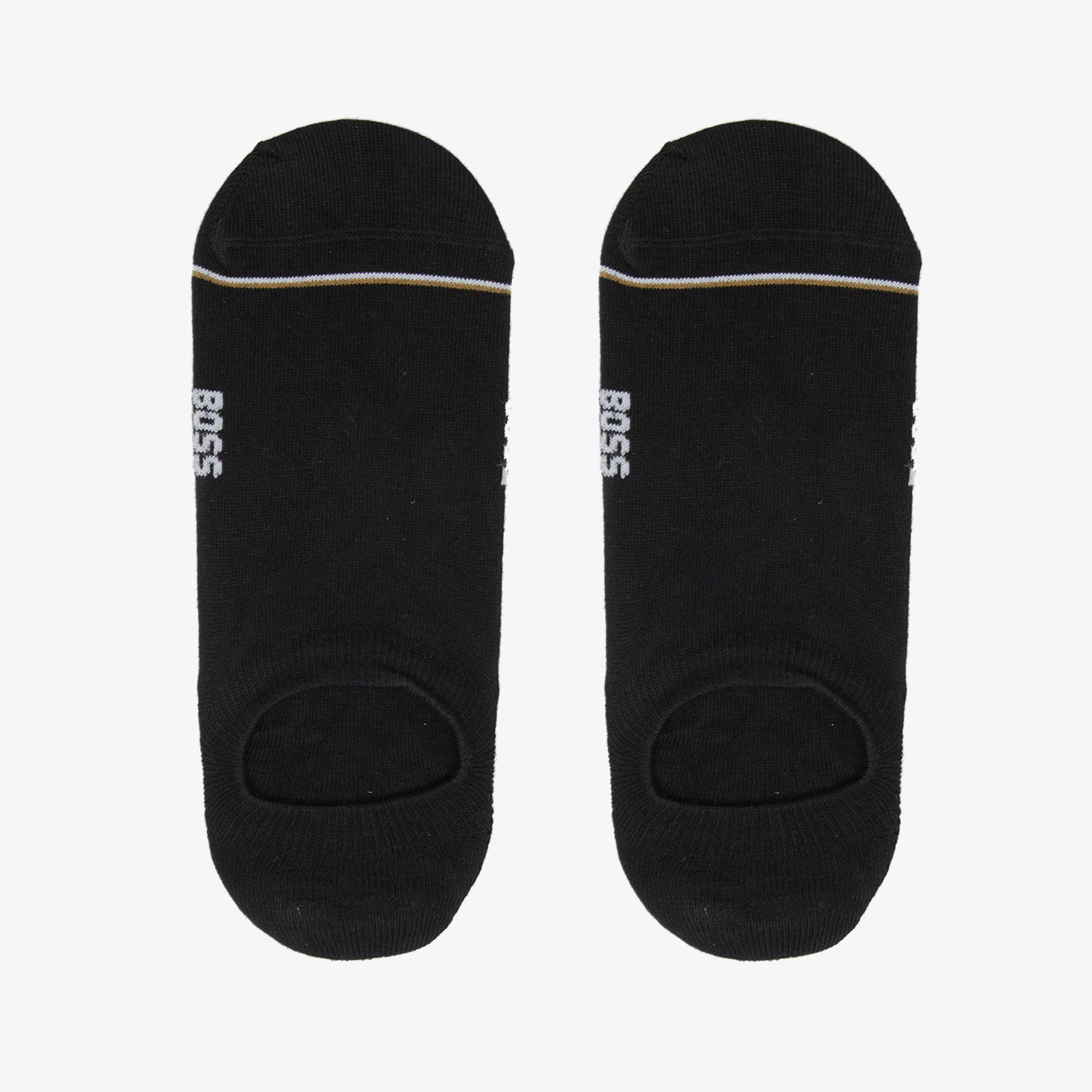 Boss 2'li Iconic Erkek Siyah Çorap