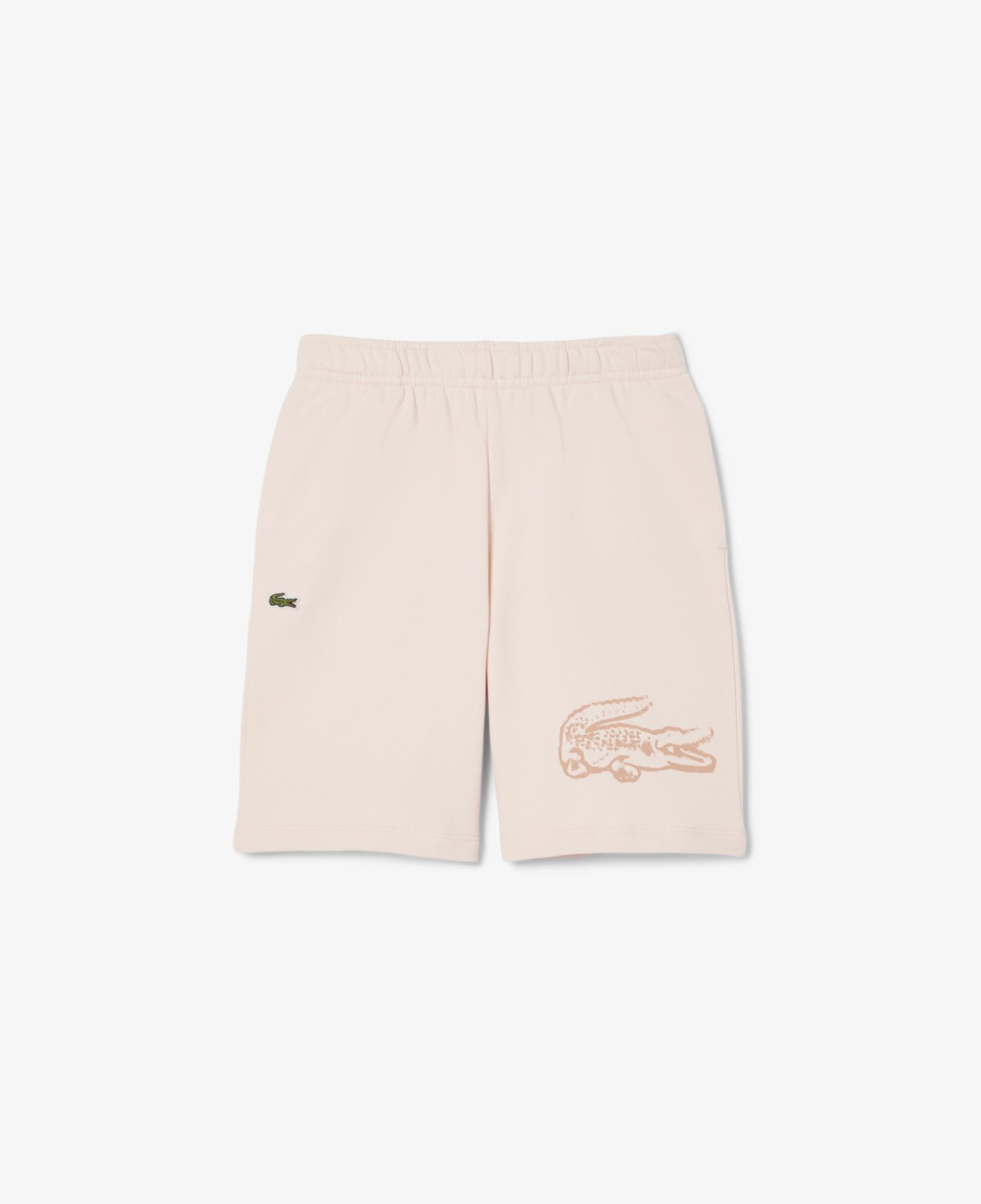 Lacoste Erkek Çocuk Baskılı Açık Pembe Şort
