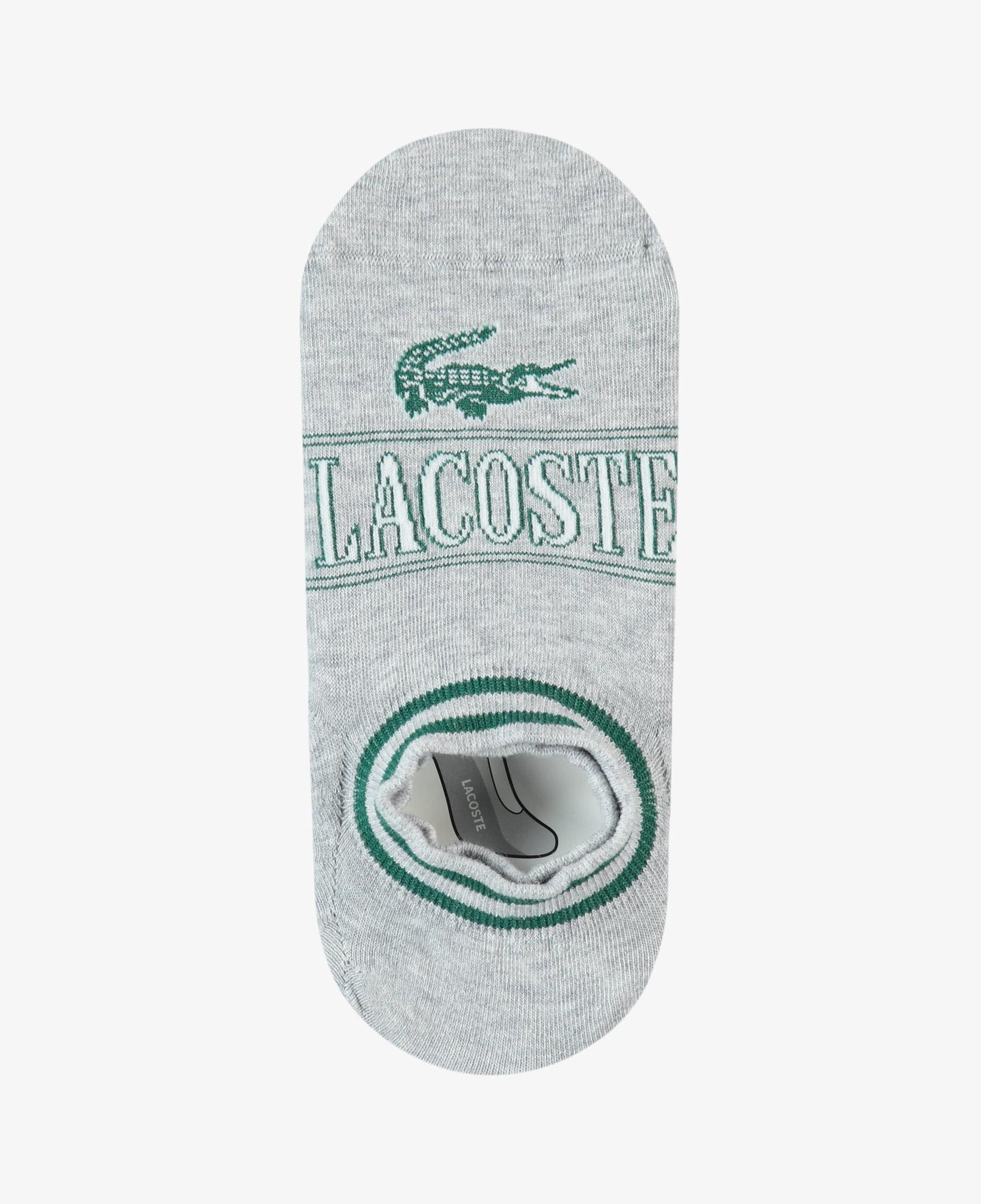 Lacoste Erkek Baskılı Gri Çorap