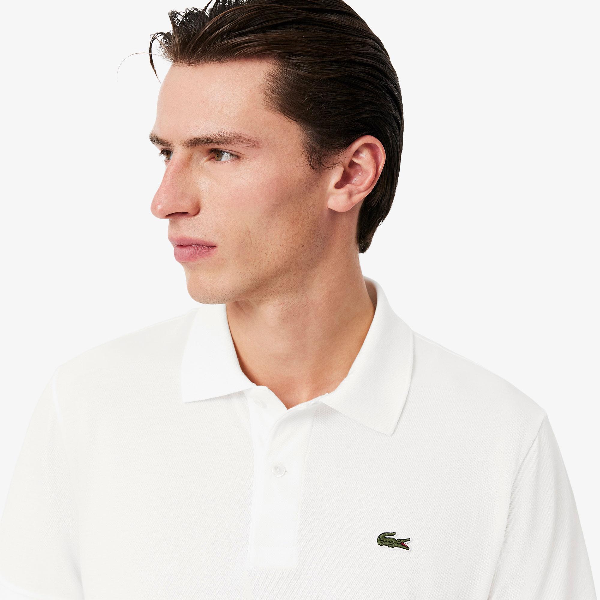 Lacoste L.12.12 Light Erkek Classic Fit Beyaz Polo