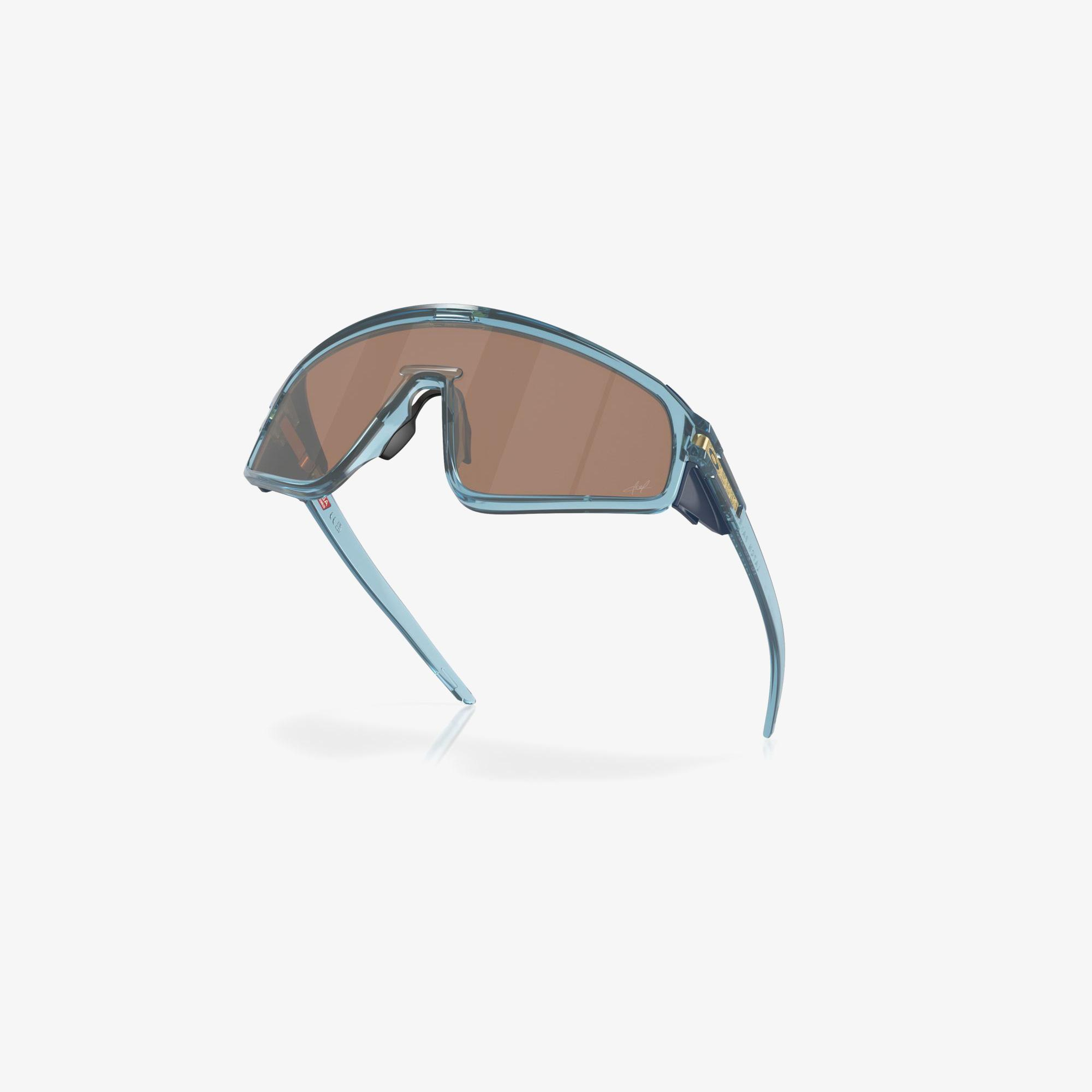 OAKLEY Kylian Mbappé Signature Series Latch Panel Unisex Transparent Stonewash Mavi Güneş Gözlüğü