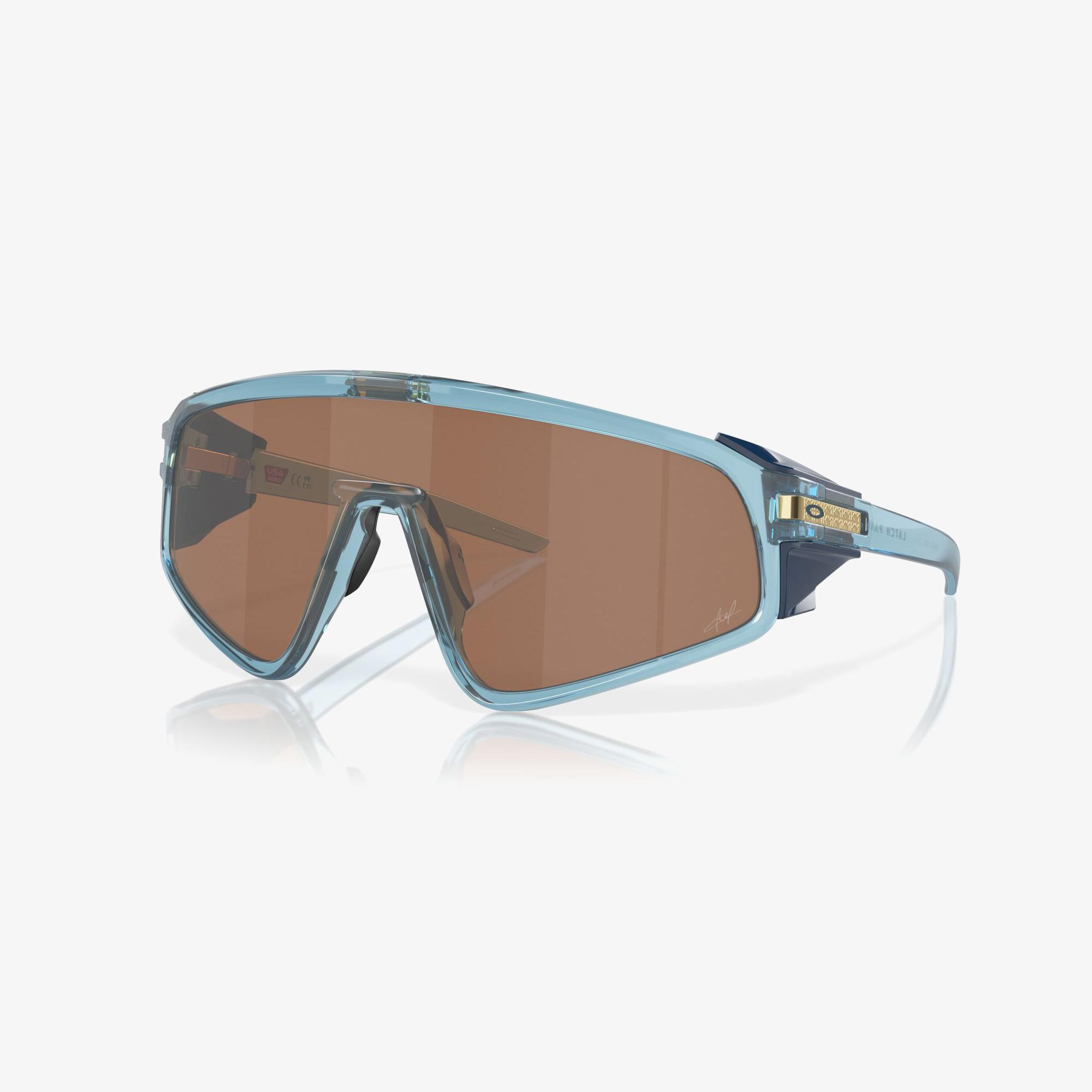 OAKLEY Kylian Mbappé Signature Series Latch Panel Unisex Transparent Stonewash Mavi Güneş Gözlüğü