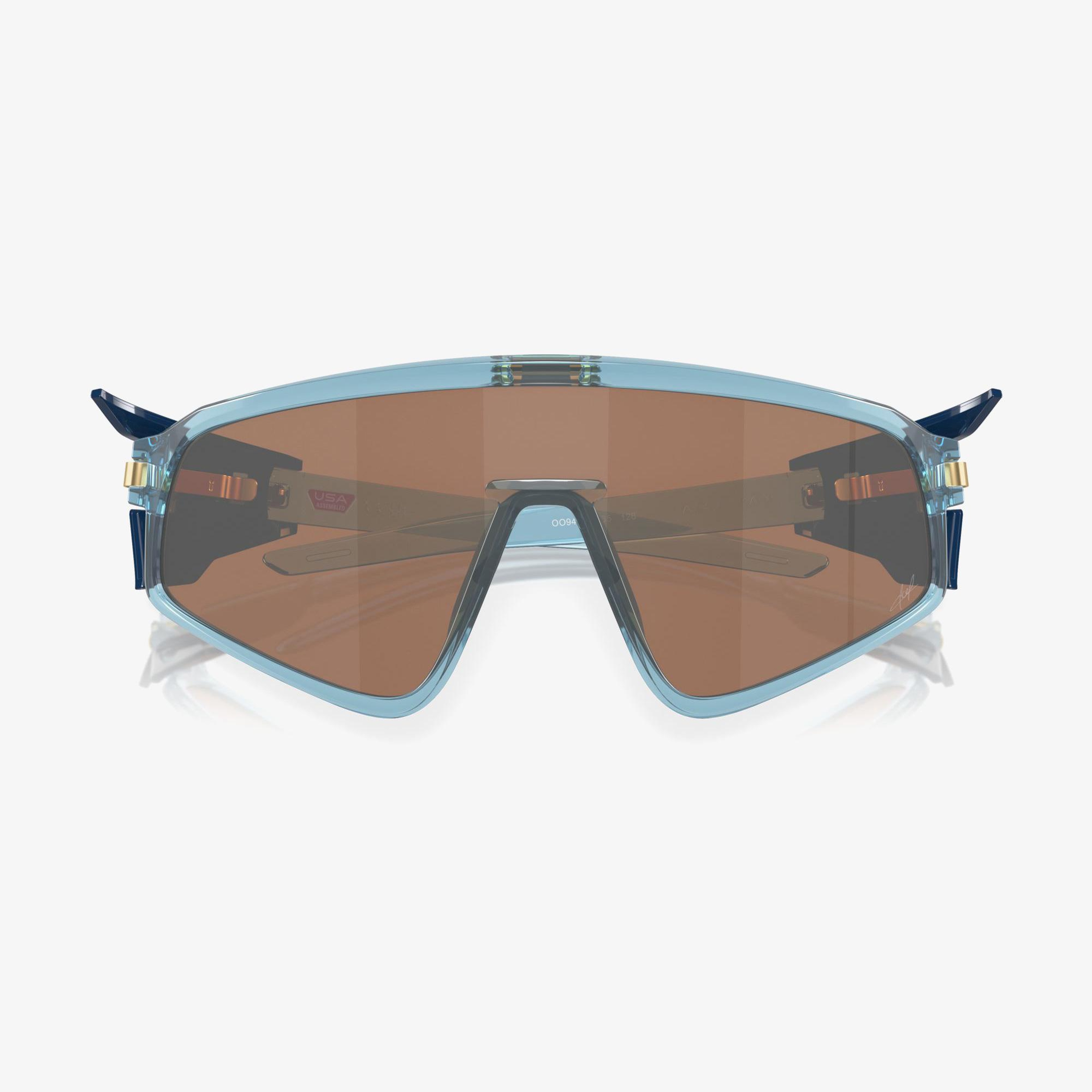 OAKLEY Kylian Mbappé Signature Series Latch Panel Unisex Transparent Stonewash Mavi Güneş Gözlüğü