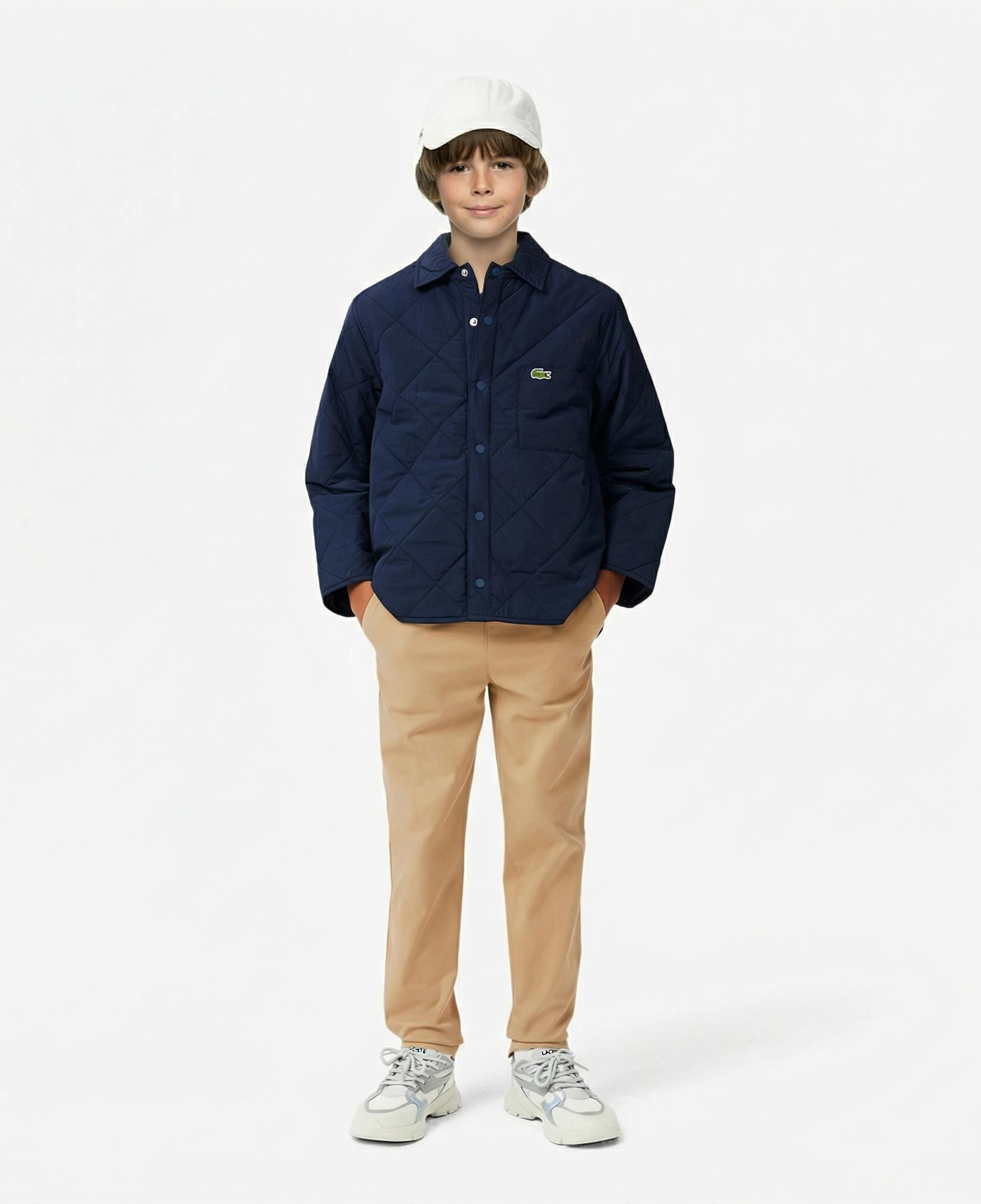 Lacoste Çocuk Regular Fit Bej Pantolon