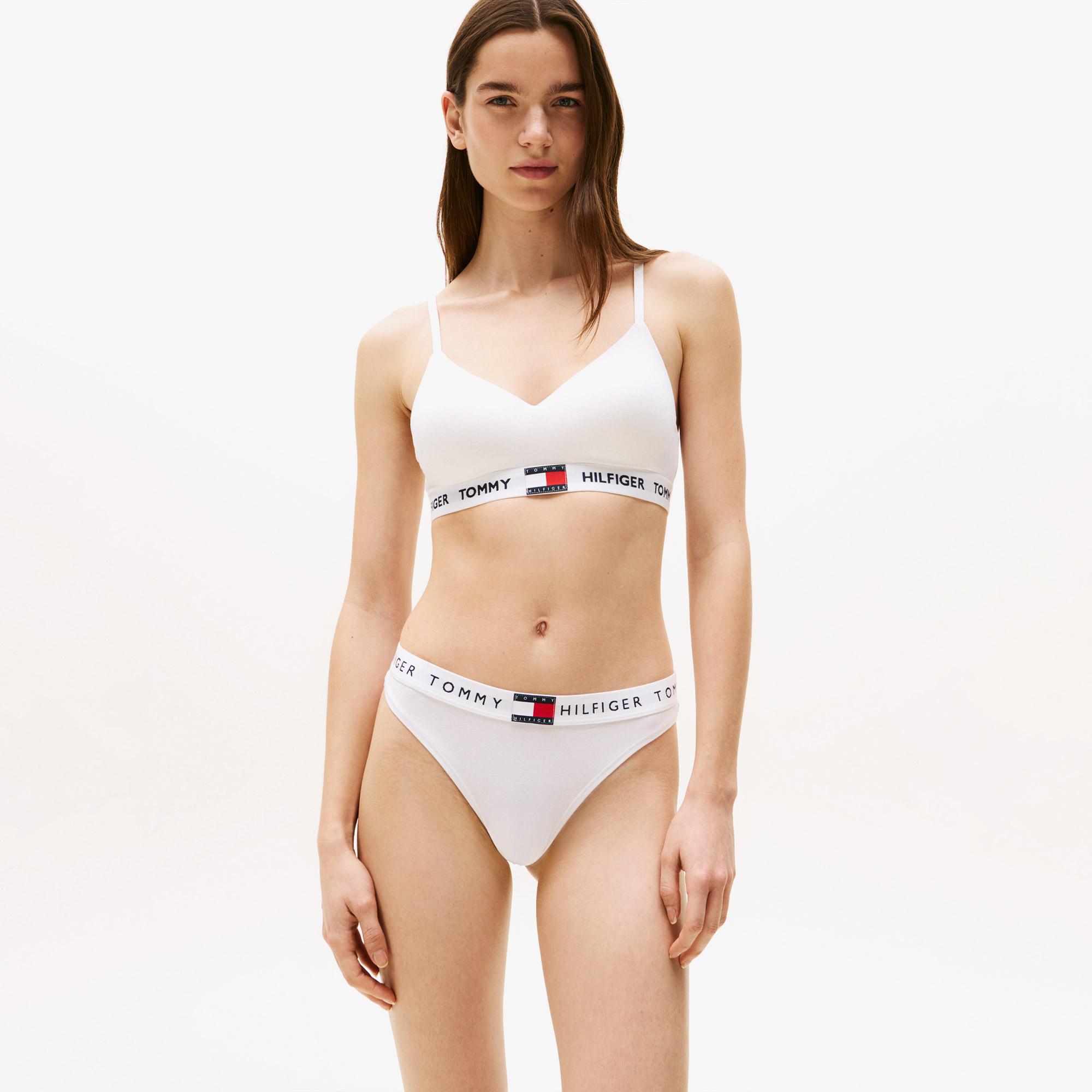 Tommy Hilfiger Heritage Cotton Kadın Beyaz Külot