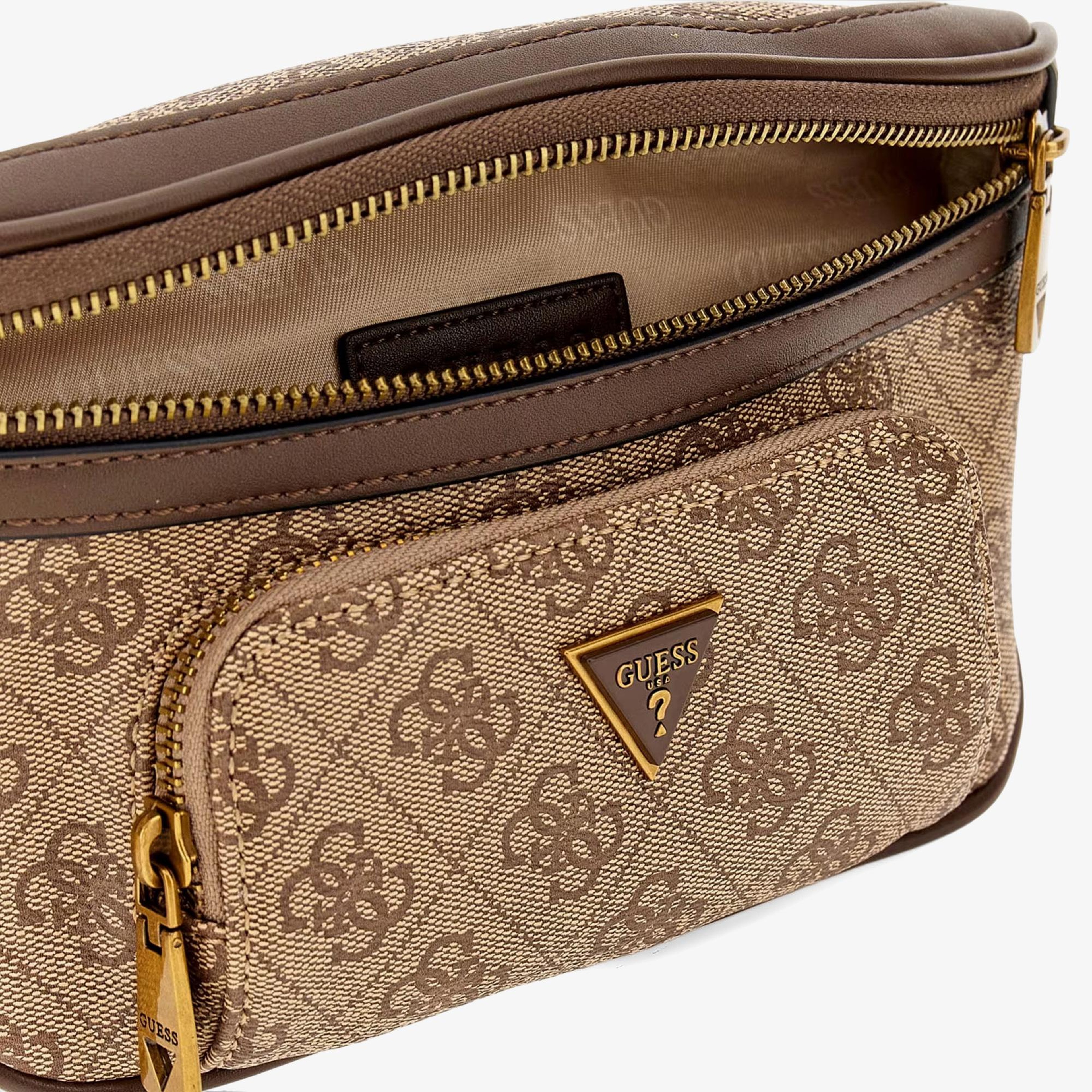 Guess Milano Smart Erkek Kahverengi Bel Çantası