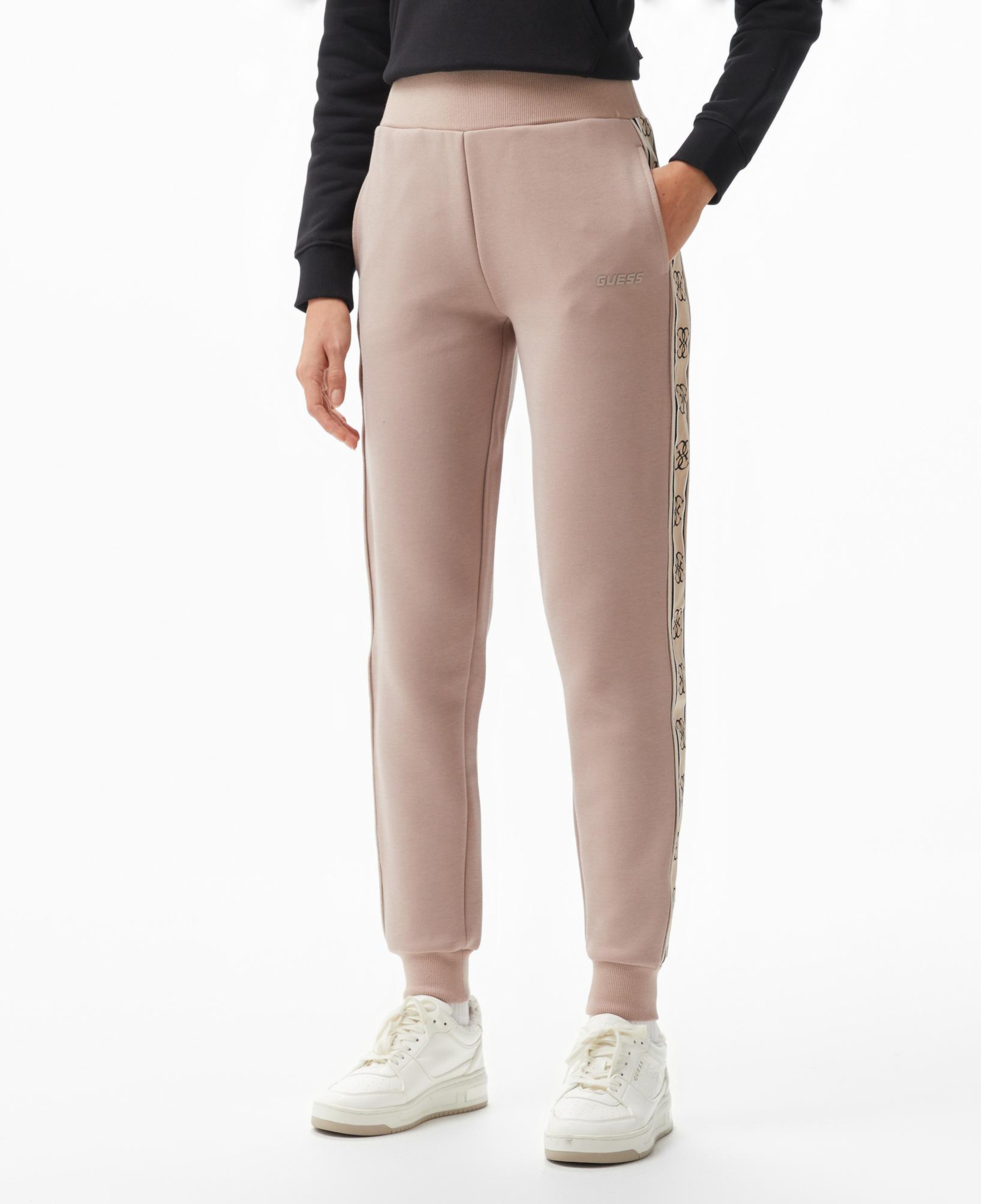 Guess Britney Jogger Punto Milano Kadın Pembe Eşofman Altı