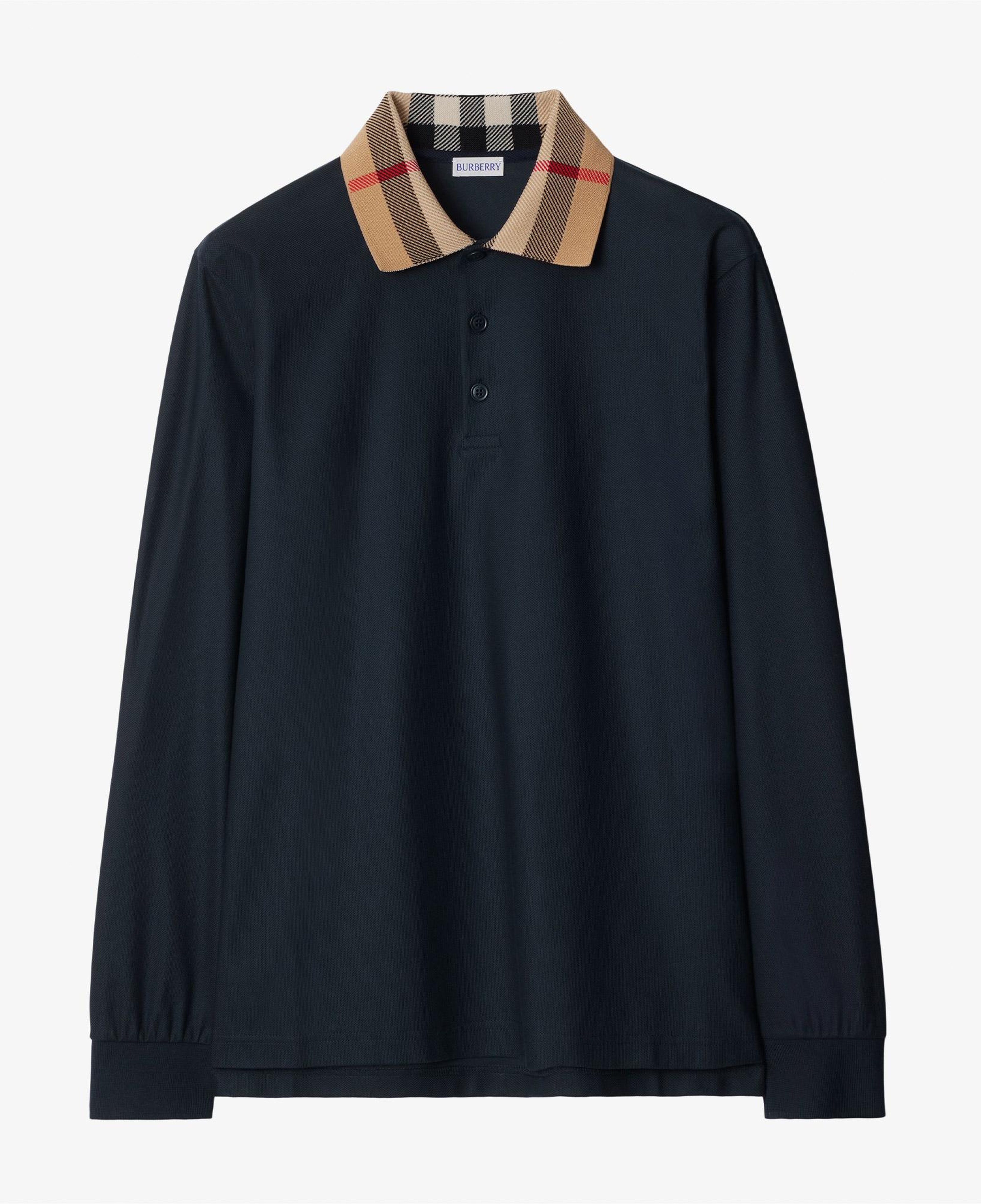 Burberry Pamuklu Erkek Lacivert Polo