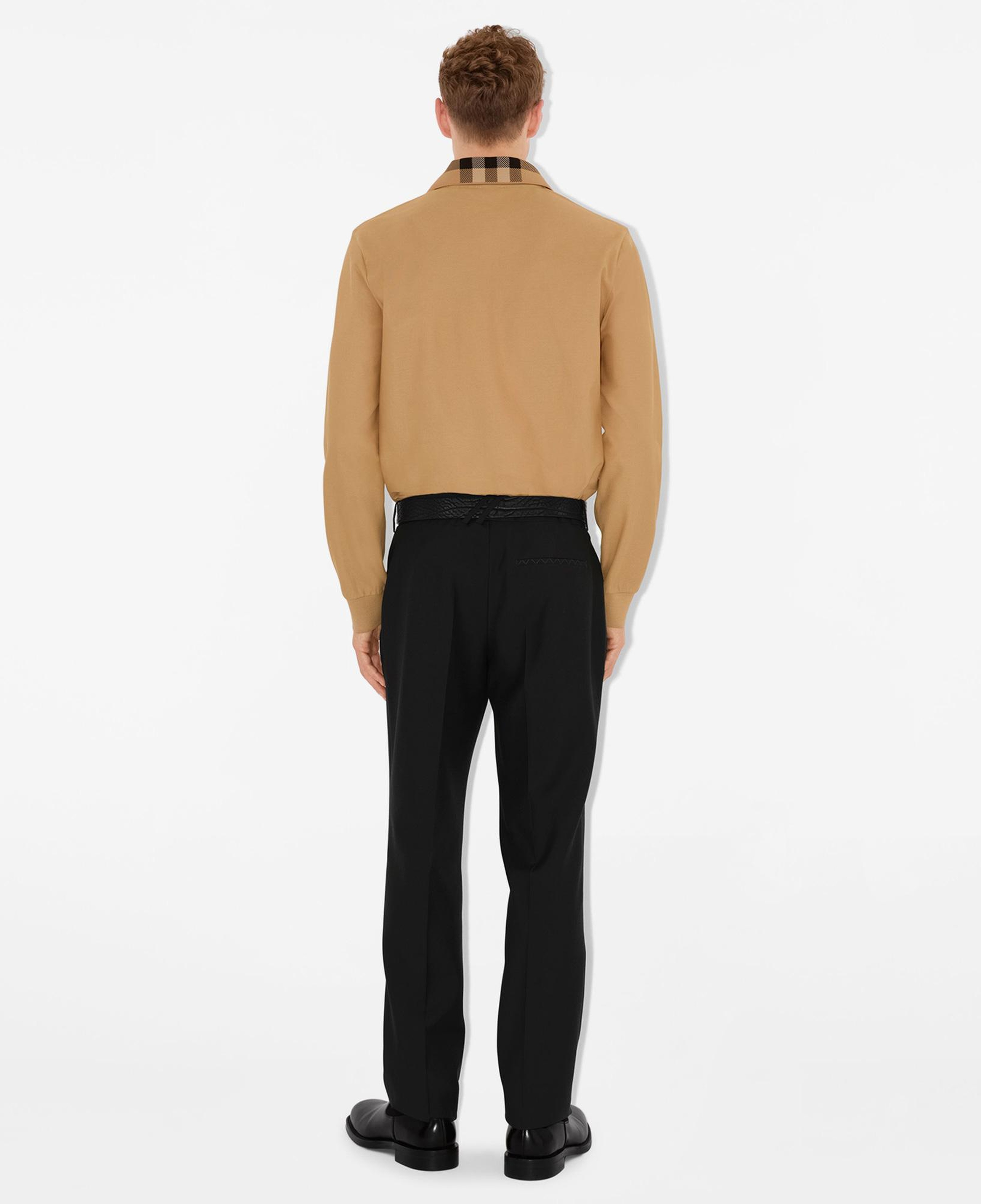 Burberry Pamuklu Erkek Bej Polo