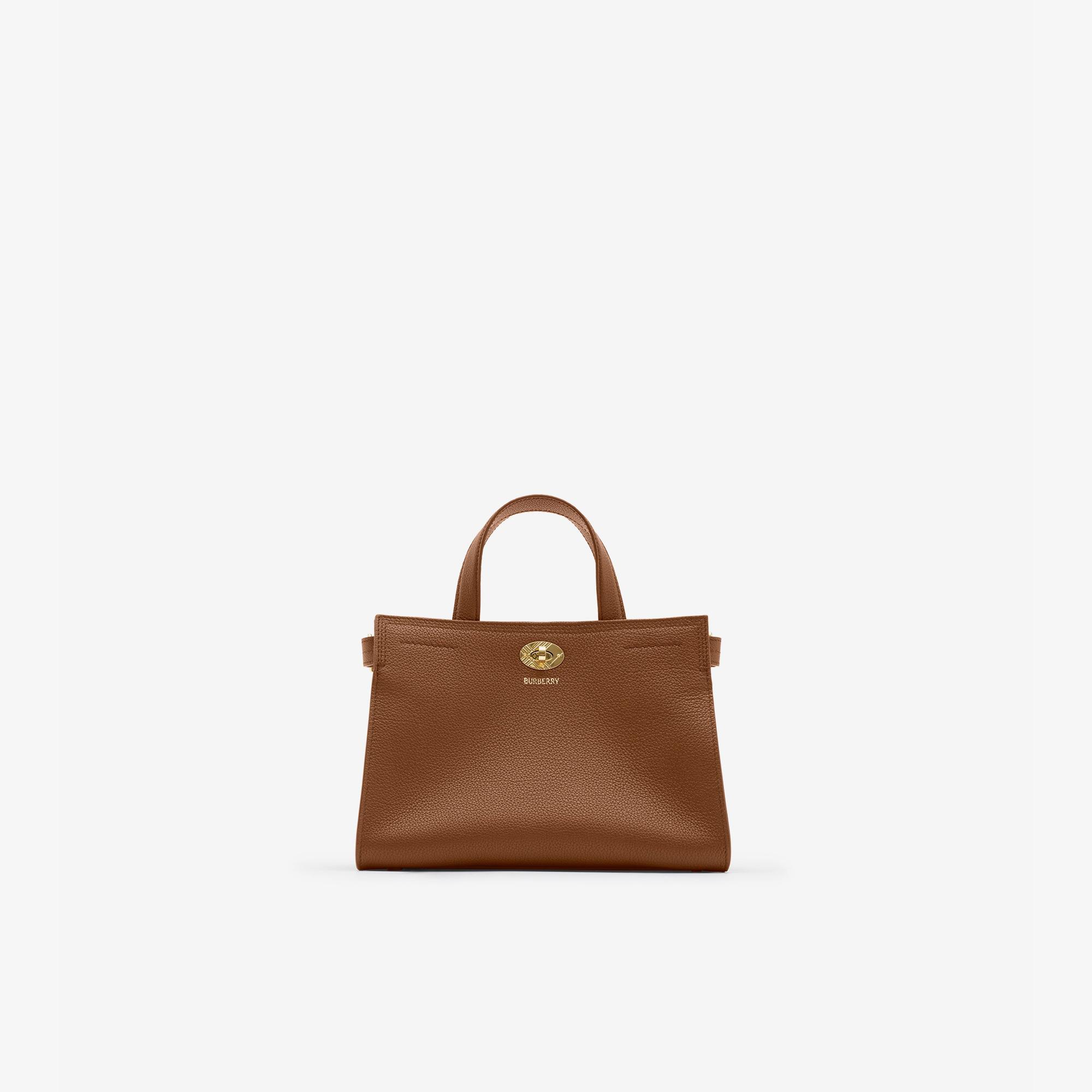 Burberry Mini Cotswolds Kadın Kahverengi Tote Çanta