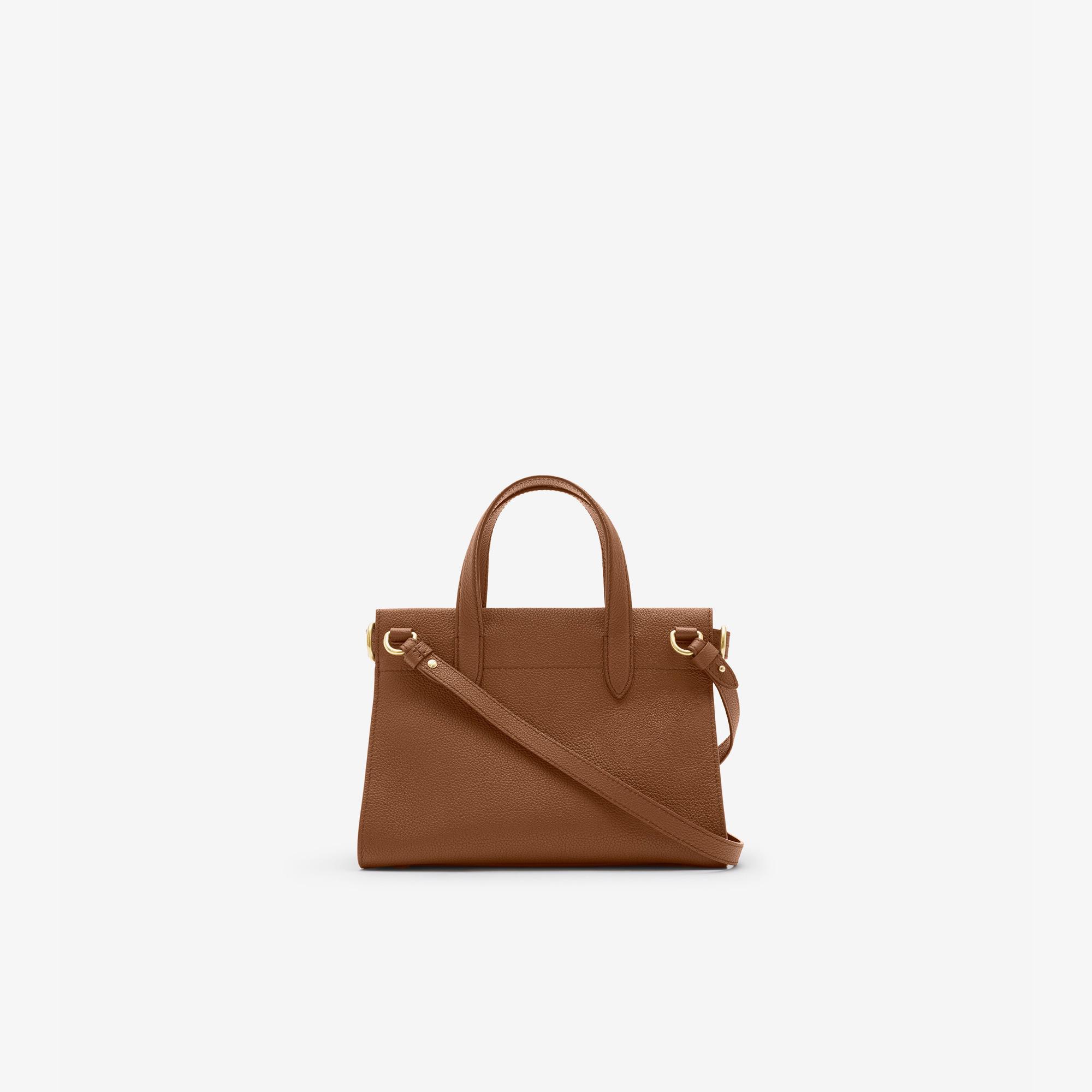 Burberry Mini Cotswolds Kadın Kahverengi Tote Çanta