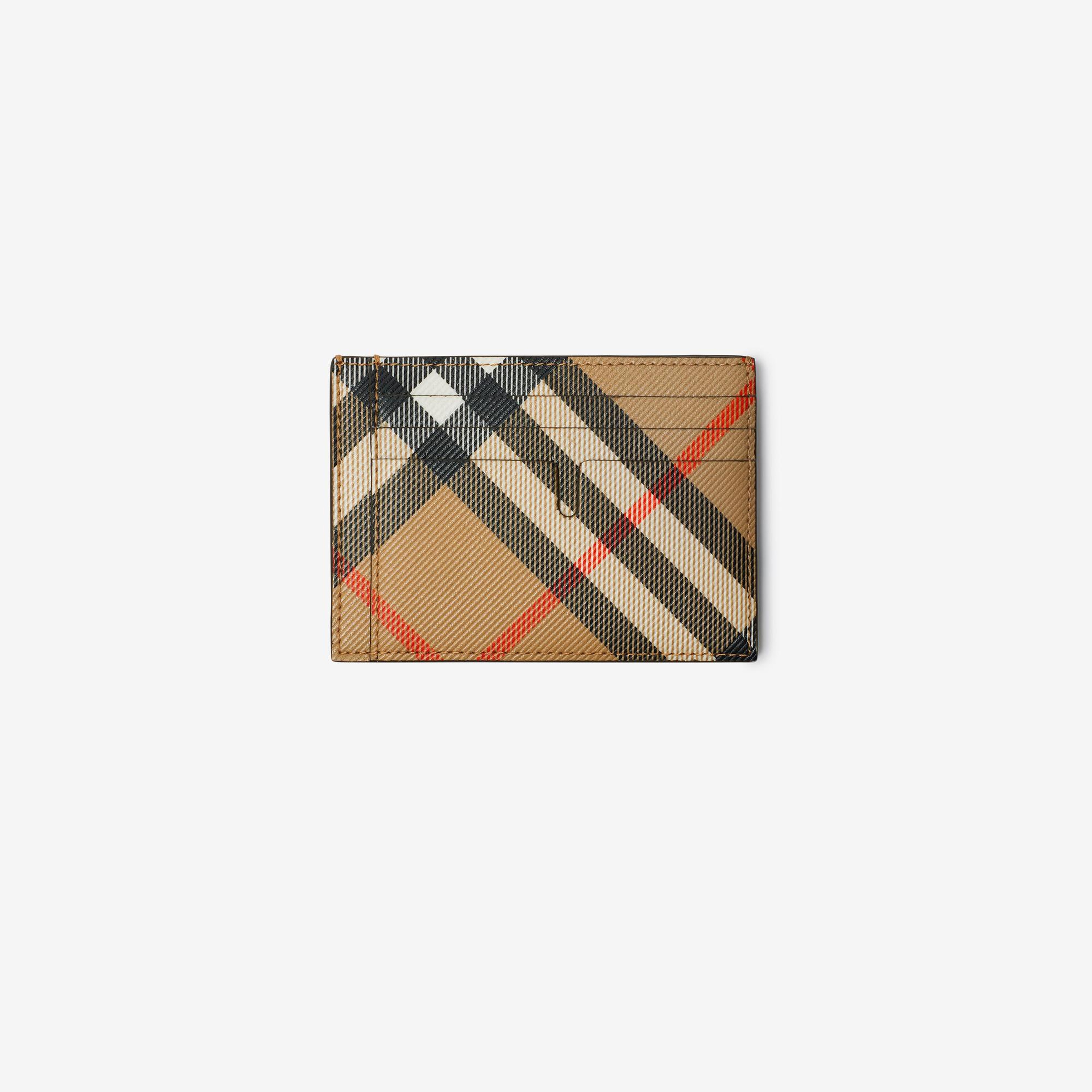 Burberry Check Clip Erkek Bej Kartlık