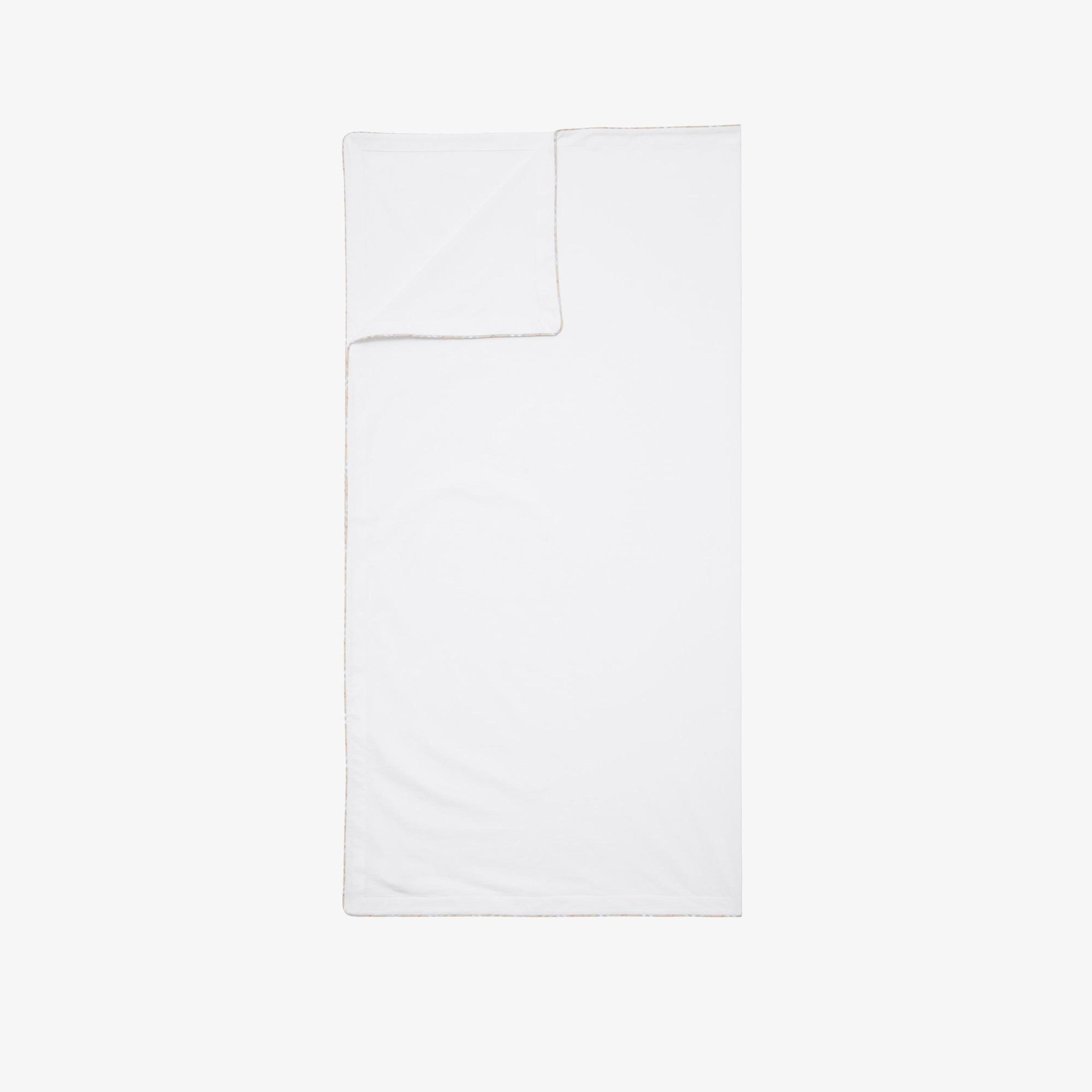 Burberry Check Pamuklu Çocuk Beyaz Battaniye