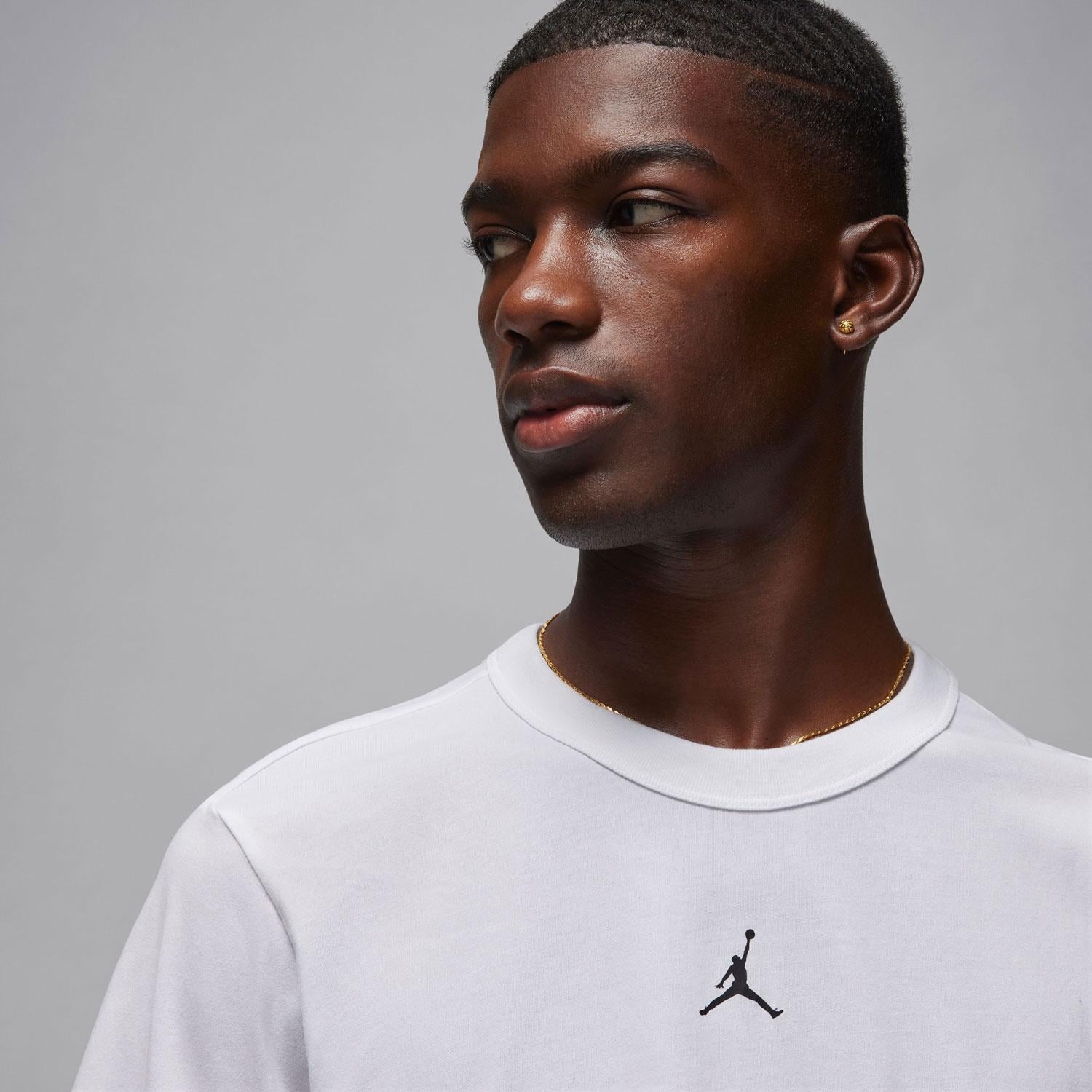 Jordan Dri-Fit Sport Erkek Beyaz T-Shirt