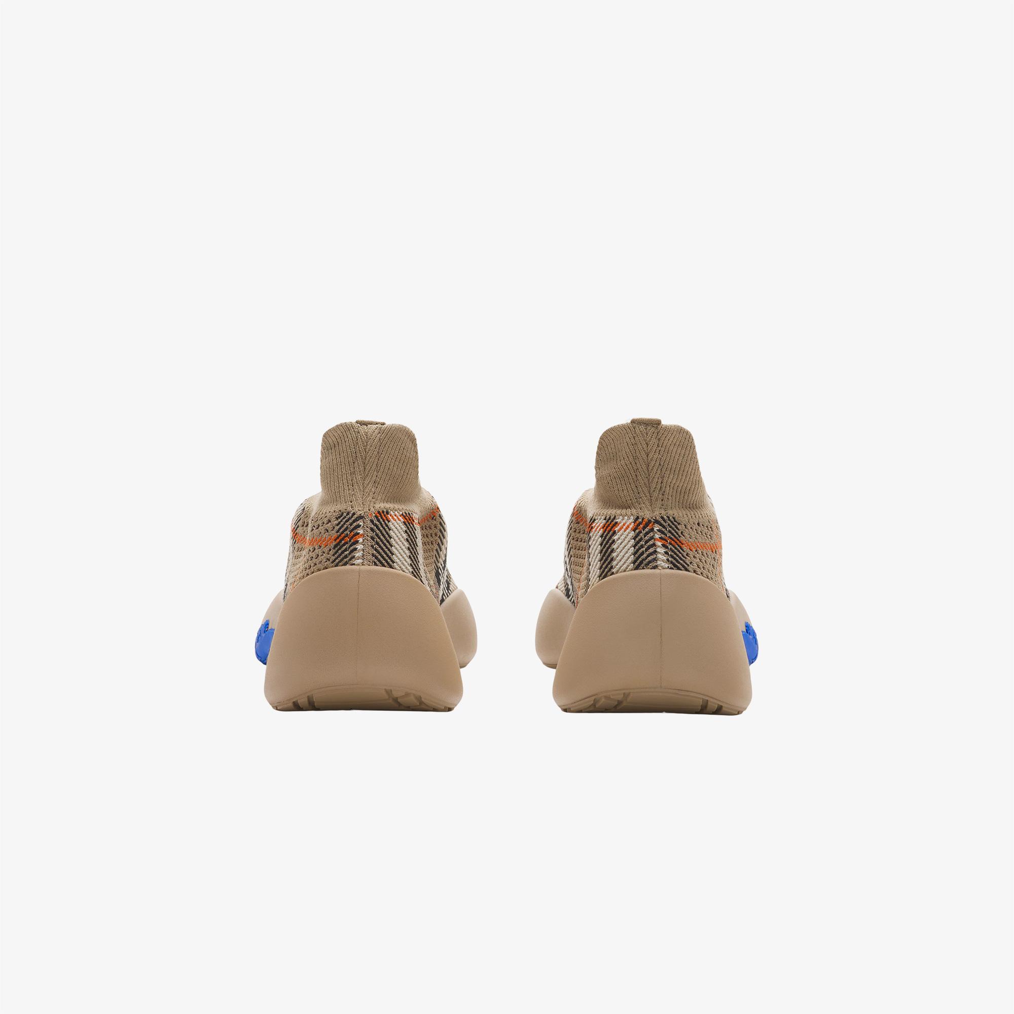 Burberry Knit Neptune Kadın Bej Sneaker